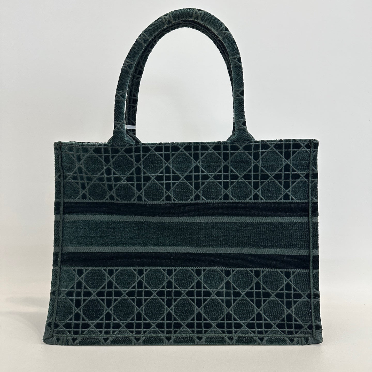 Dior - Book Tote - Velvet - Green - (medium)