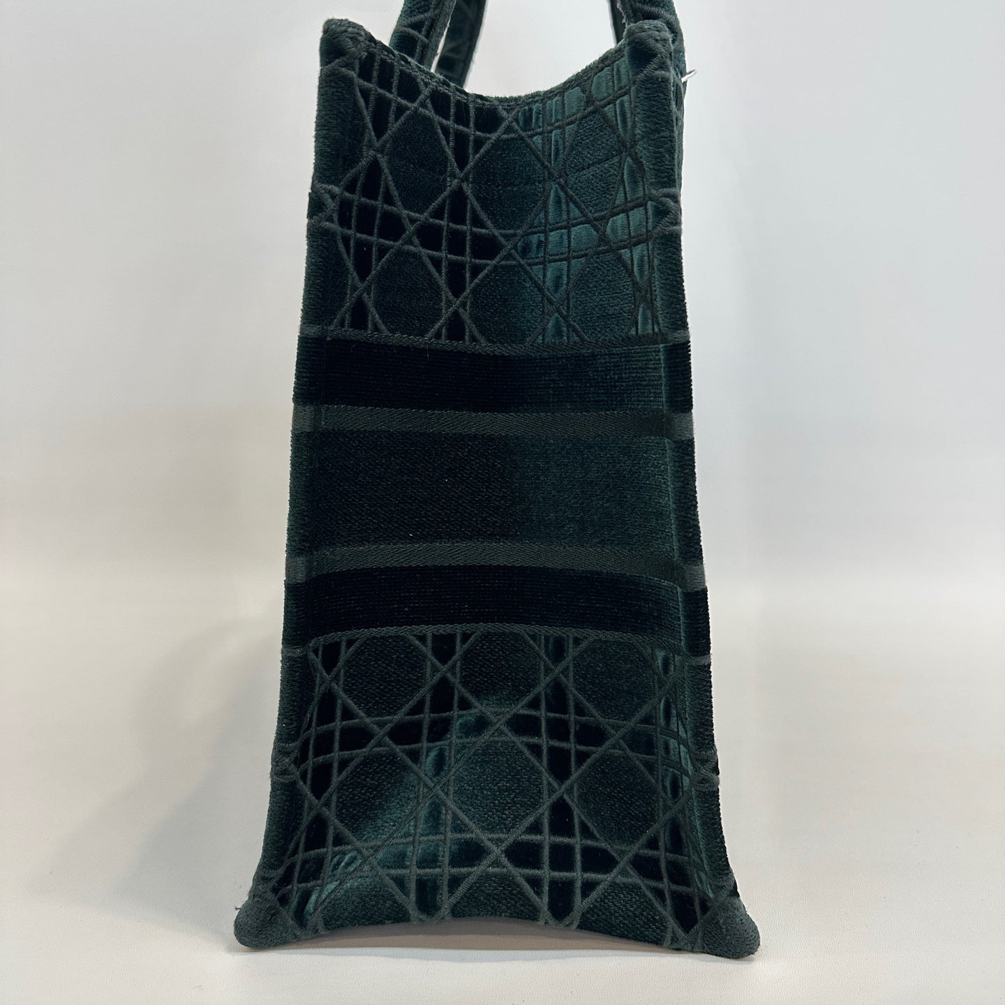 Dior - Book Tote - Velvet - Green - (medium)