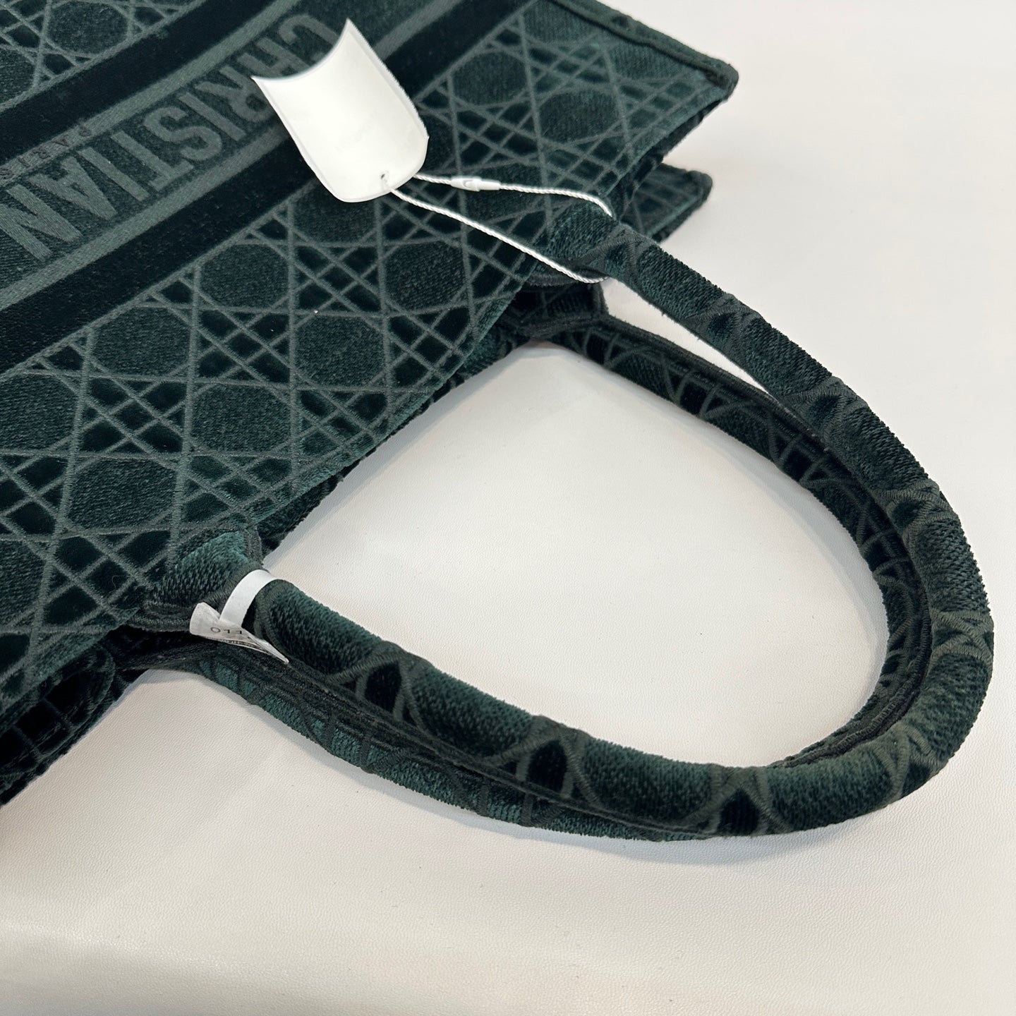 Dior - Book Tote - Velvet - Green - (medium)