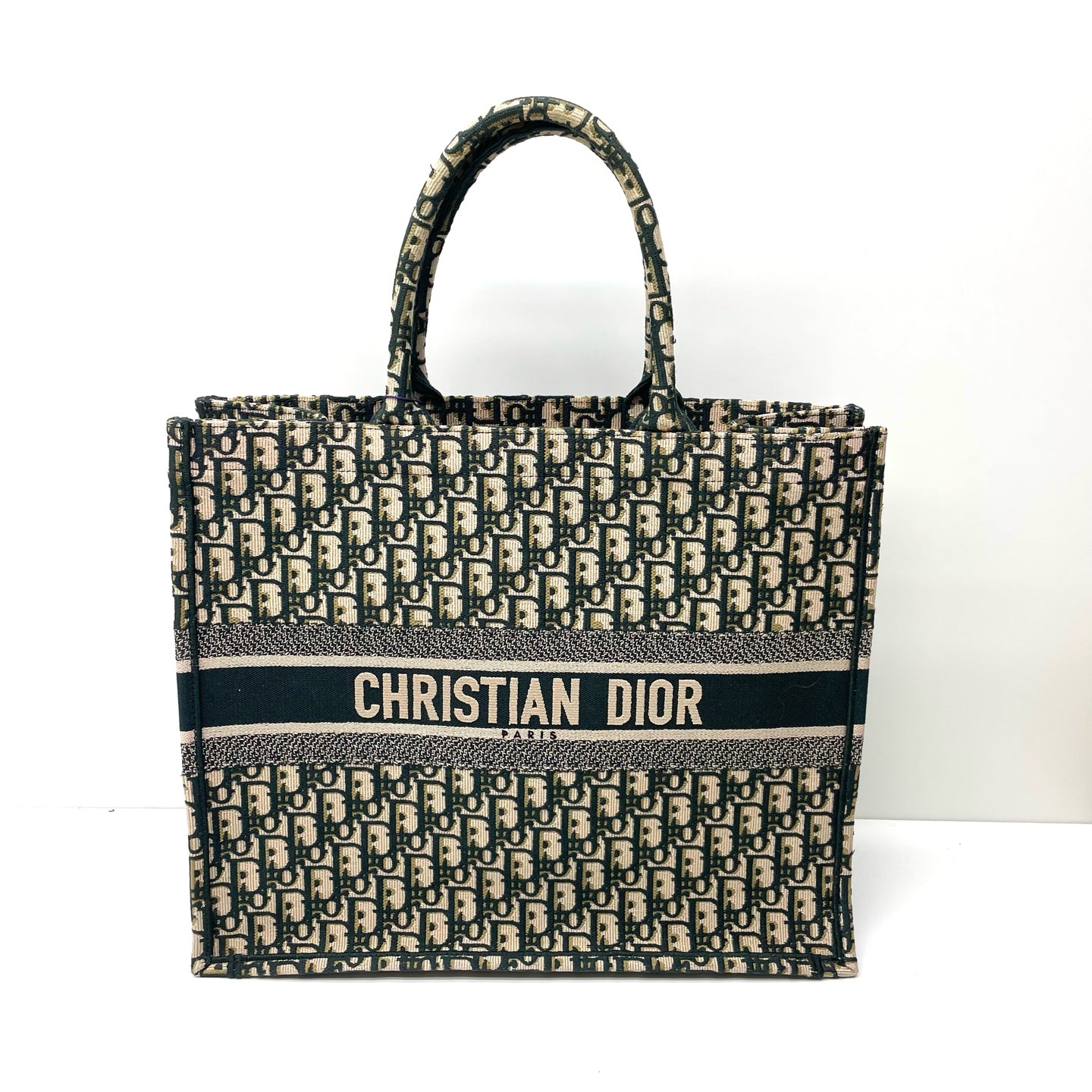 Dior - BookTote - Cloth - Green - (medium)
