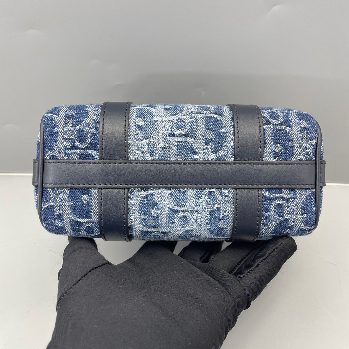 Dior - Boston Mini Bag - Denim - Jeans - Blue - (mini)