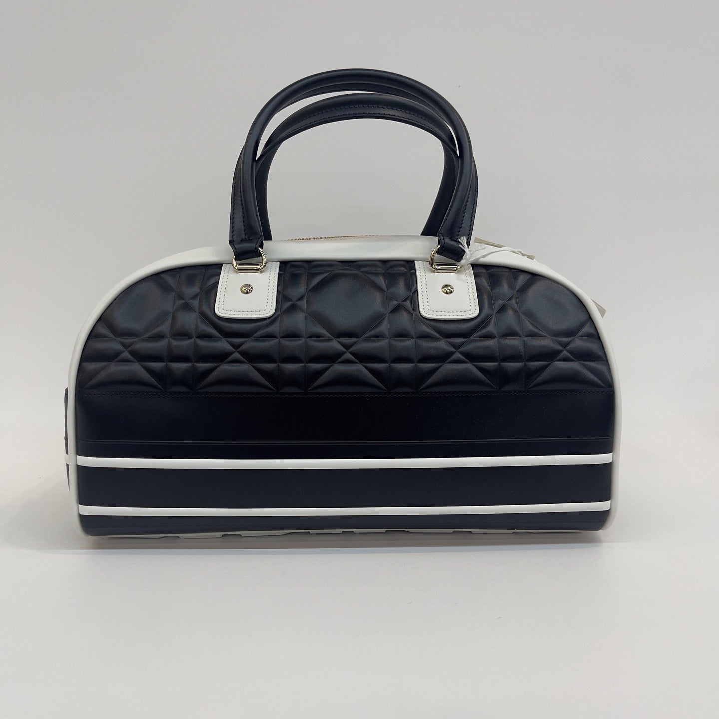 Dior - Bowling bag - Leather - Black - (Medium)