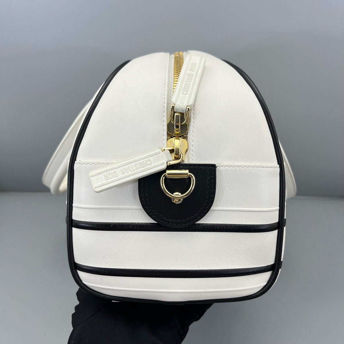 Dior - Bowling bag - Leather - White - (medium)