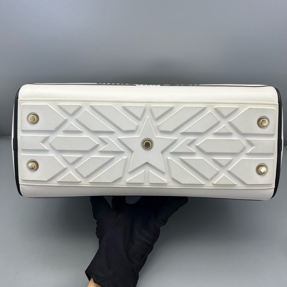 Dior - Bowling bag - Leather - White - (medium)