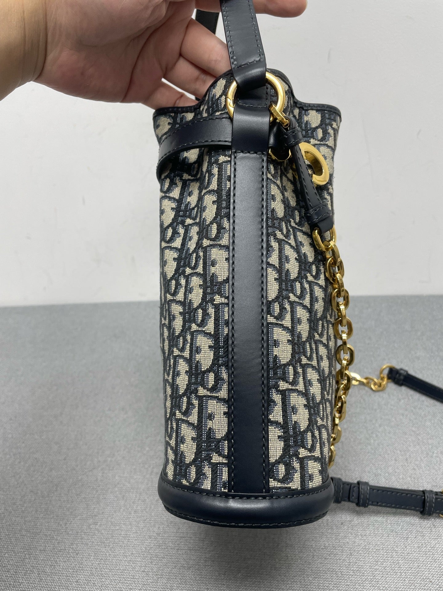 Dior - C'est Bucket - Cloth - Navy - (medium)