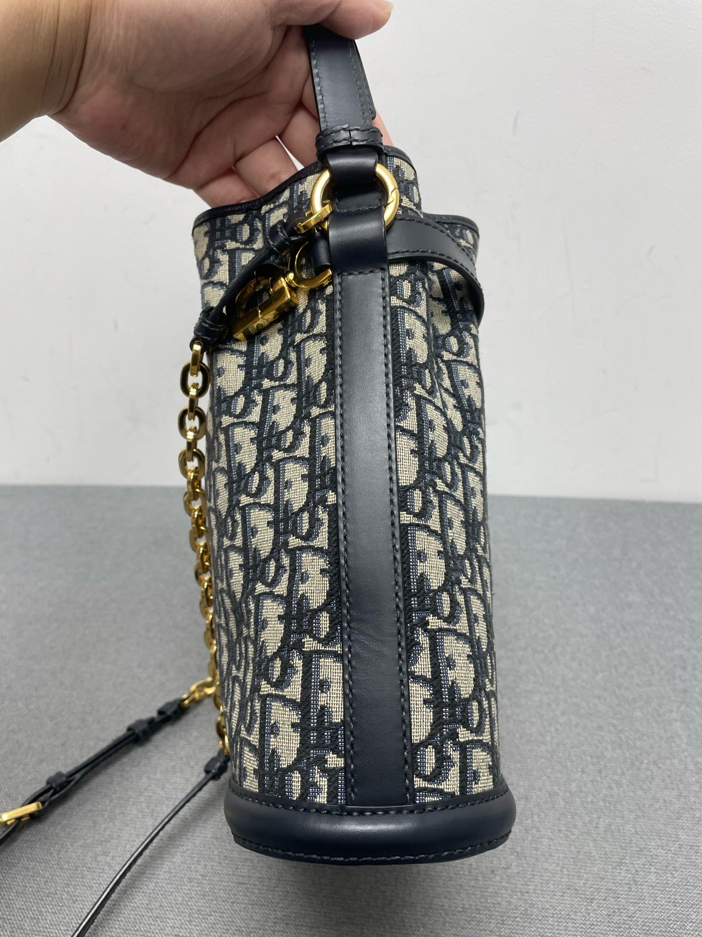 Dior - C'est Bucket - Cloth - Navy - (medium)