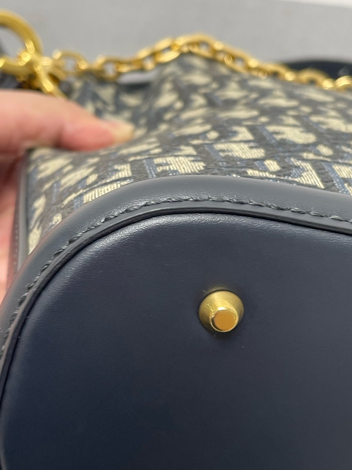 Dior - C'est Bucket - Cloth - Navy - (medium)