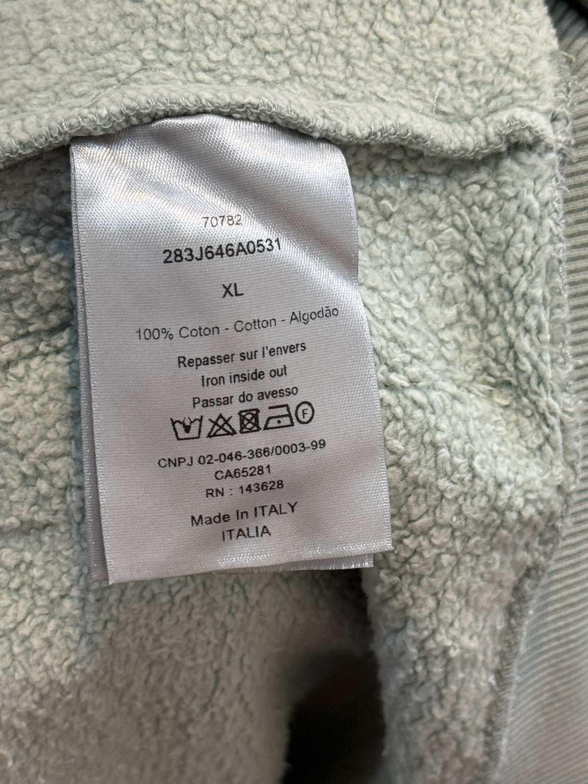 Dior - Cactus Jack - Cotton - Blue - (XL)