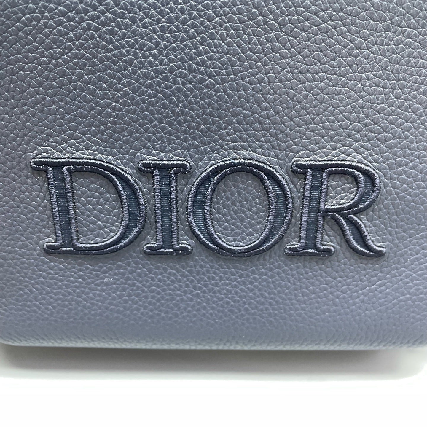 Dior - Camera Bag - Pebbled leather - Navy - (small)