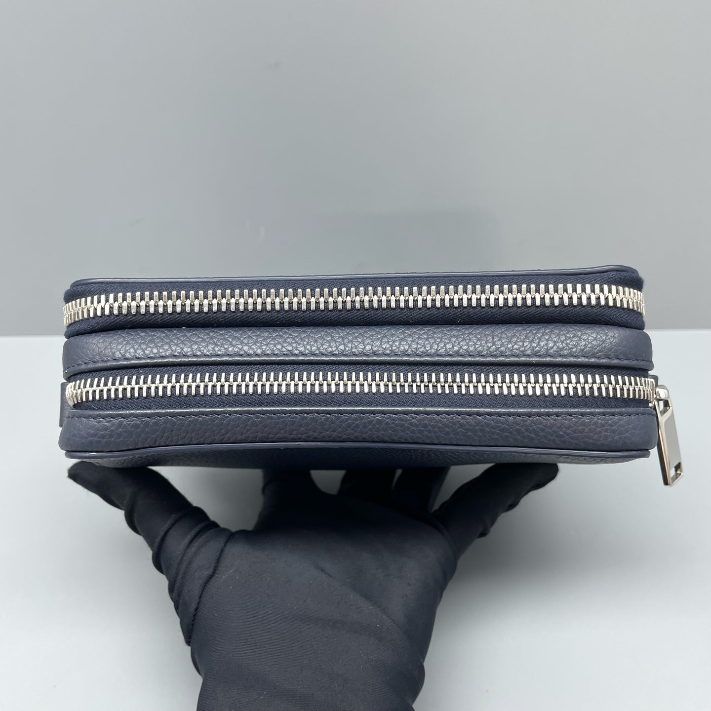 Dior - Camera Bag - Pebbled leather - Navy - (small)