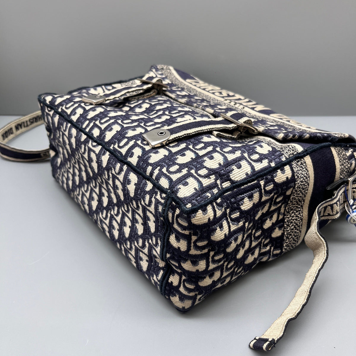 Dior - Camp Messenger Bag - Cloth - Navy - (medium)