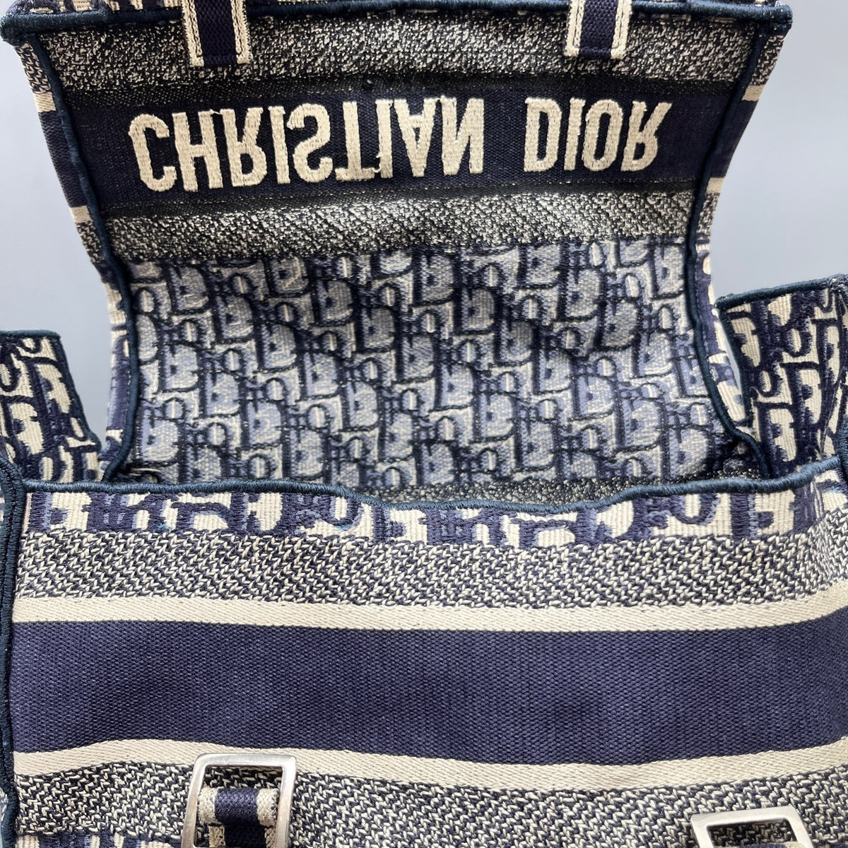 Dior - Camp Messenger Bag - Cloth - Navy - (medium)