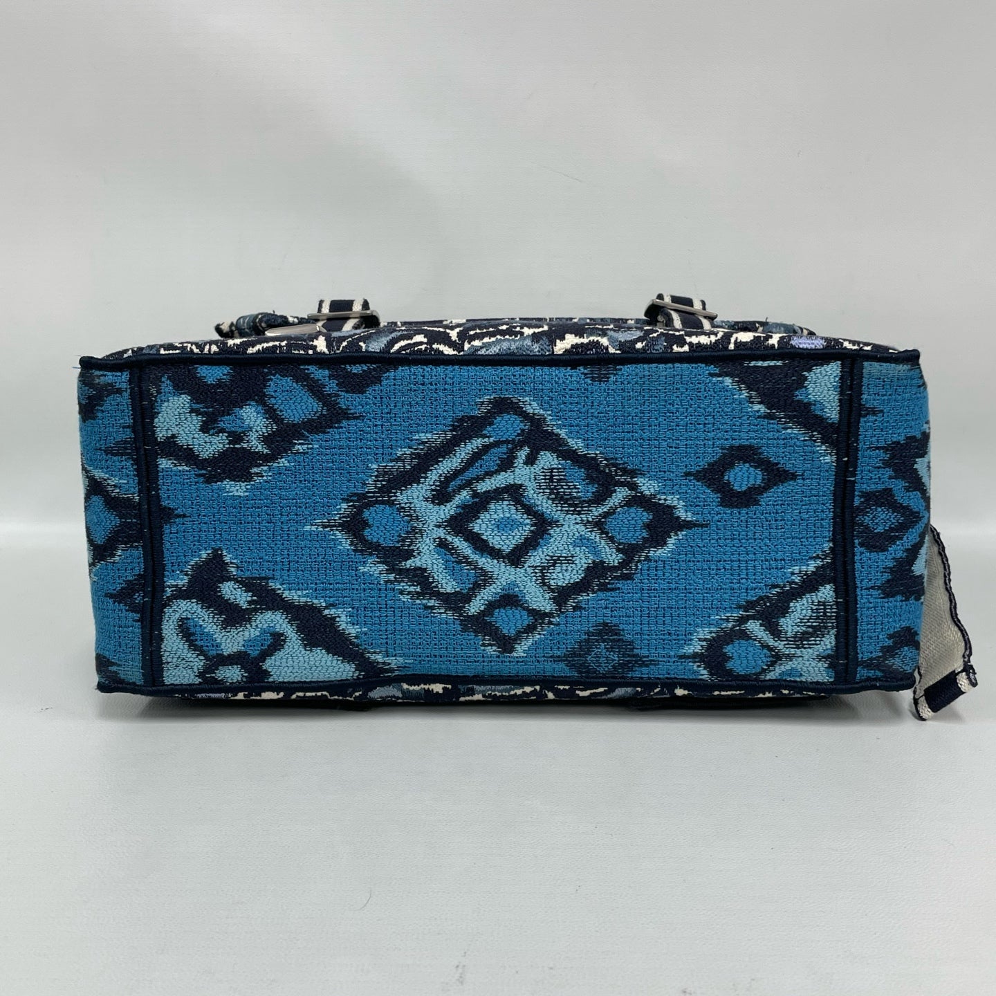 Dior - Camp Messenger Bag - Embroidered canvas - Blue - (medium)