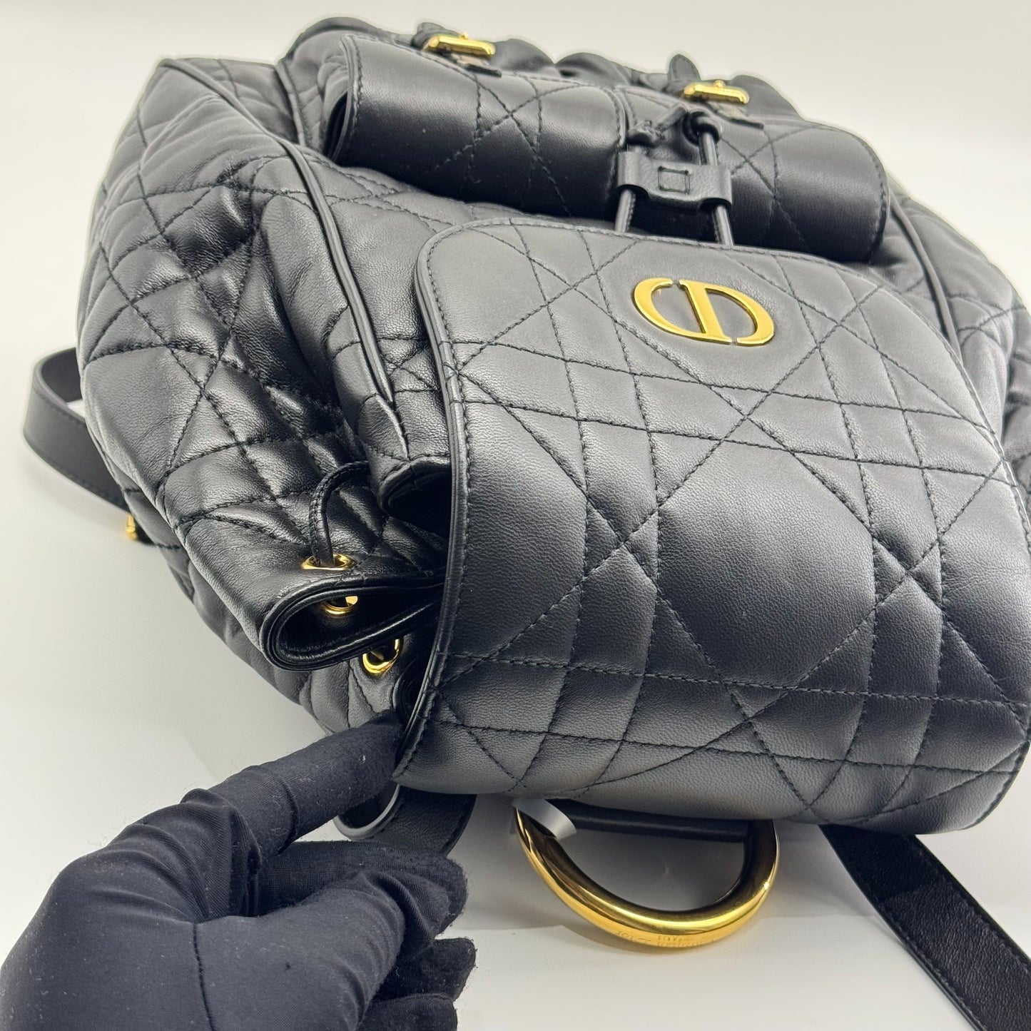 Dior Caro Leather Black - view 10