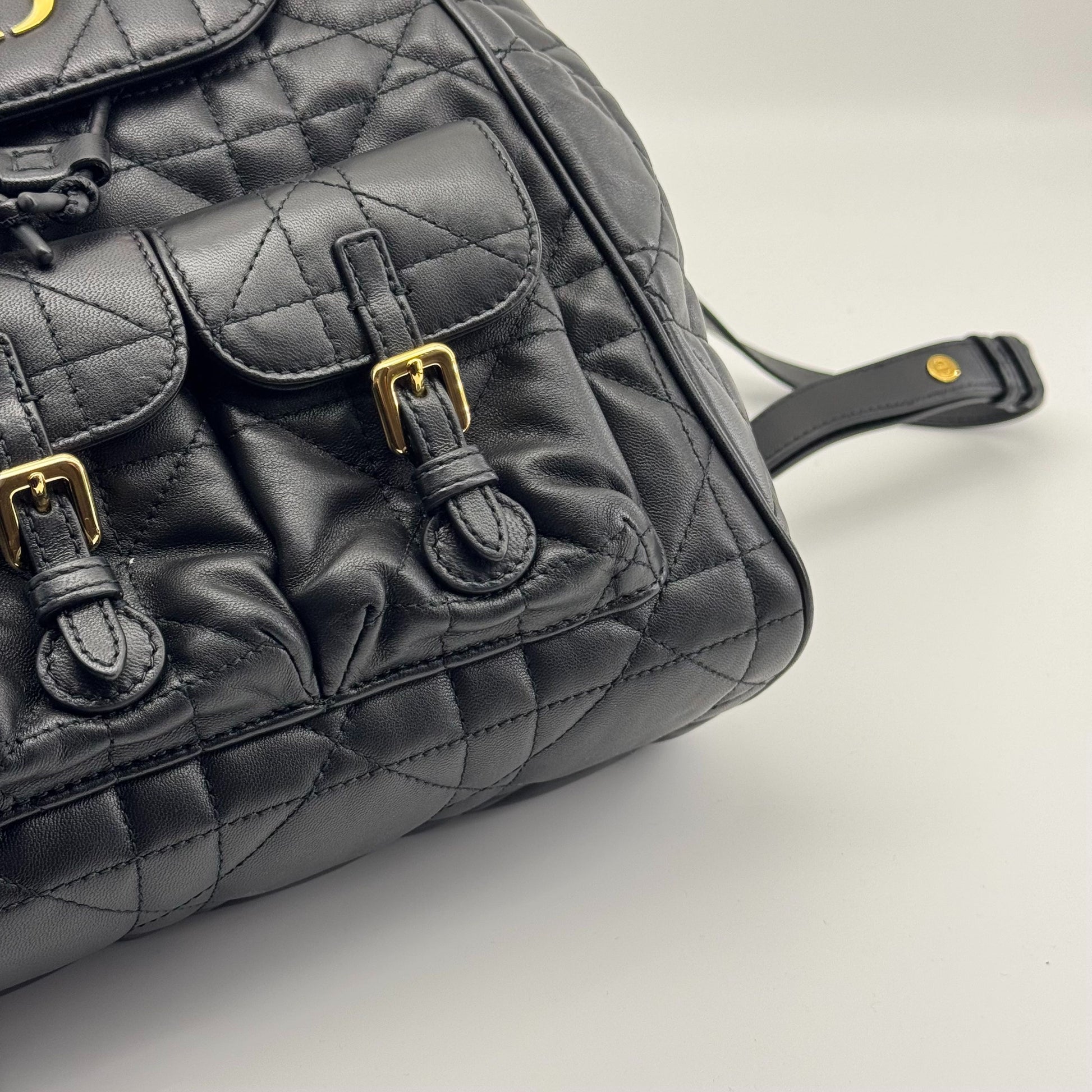 Dior Caro Leather Black - view 3