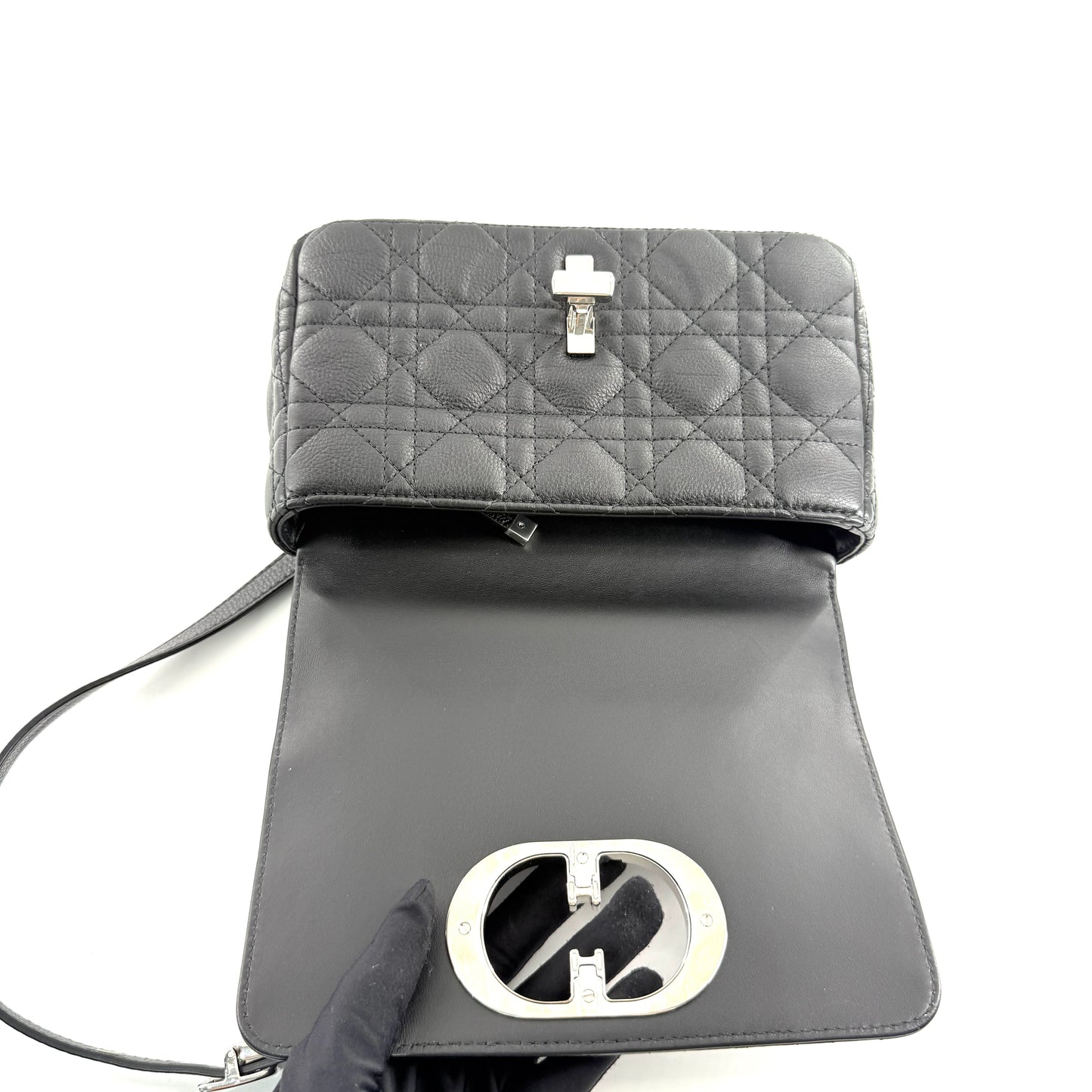 Dior Caro Leather Black - view 4