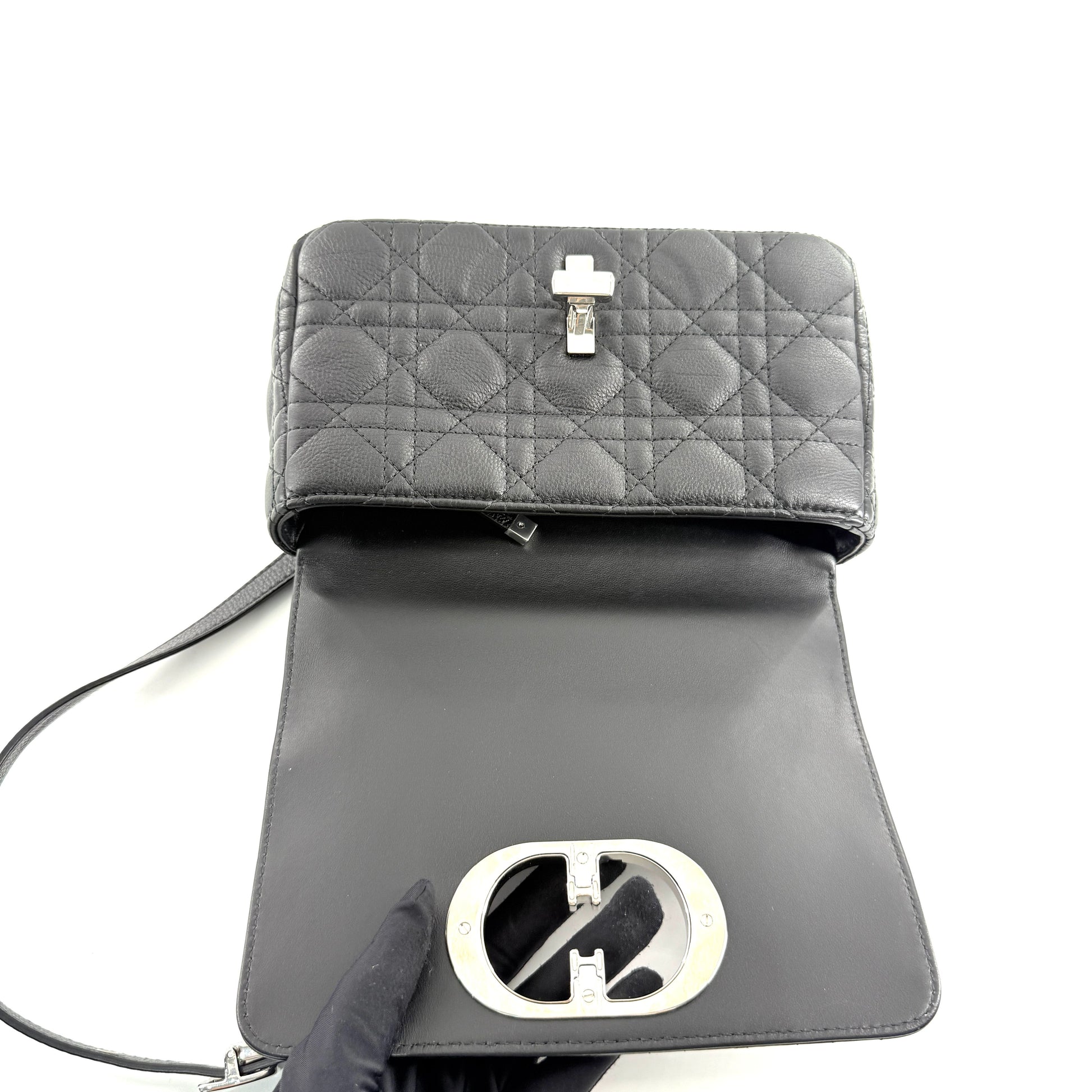 Dior Caro Leather Black - view 4