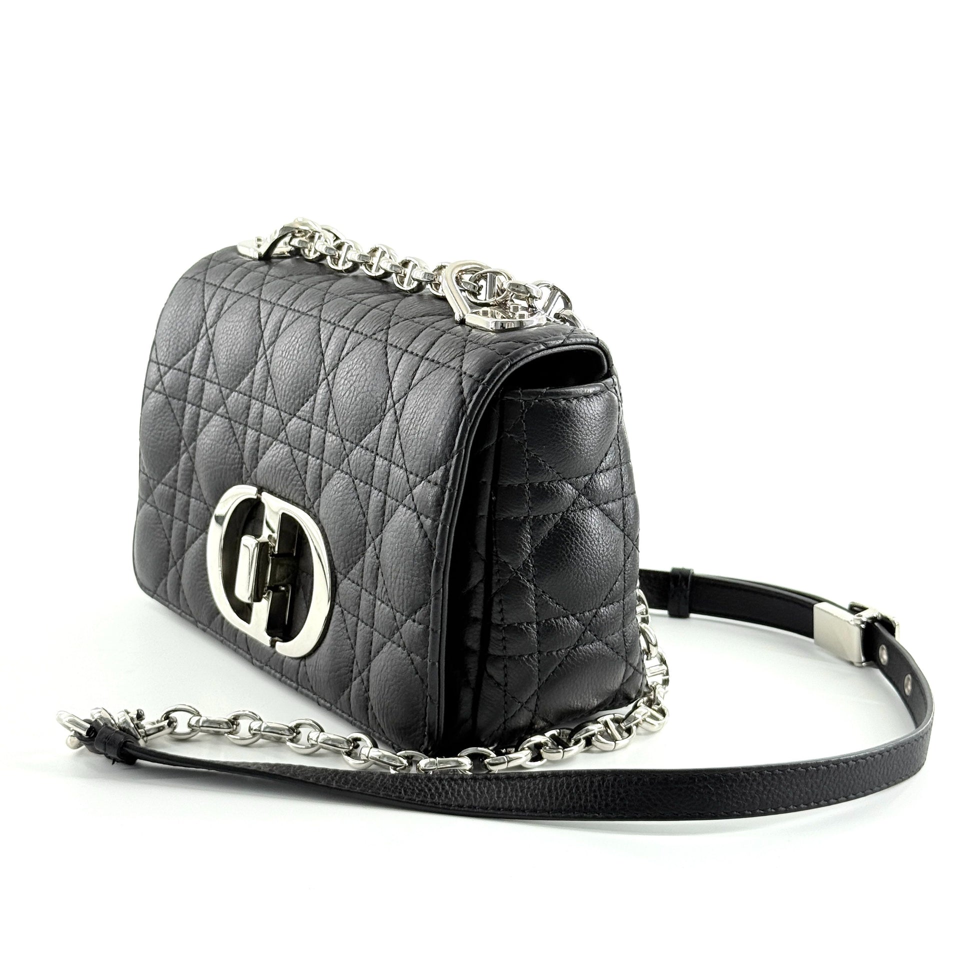 Dior Caro Leather Black - view 5