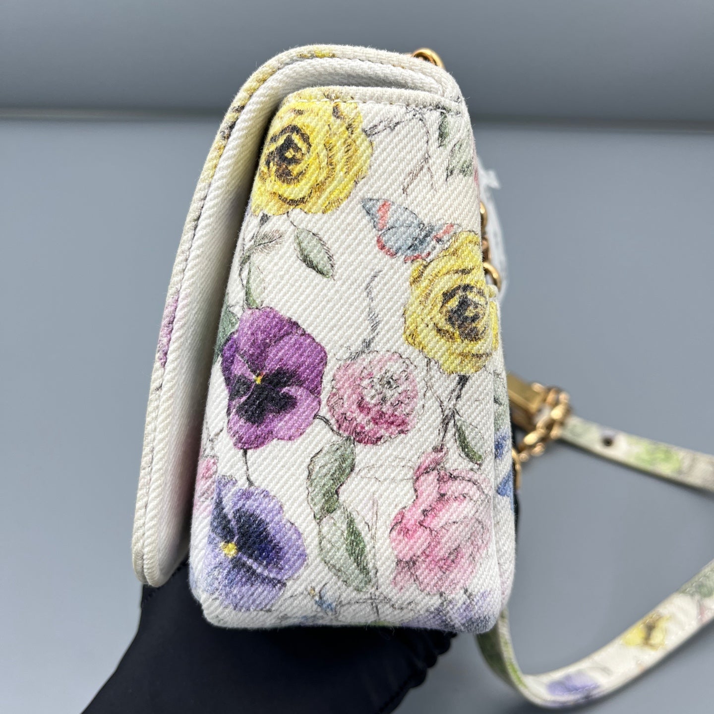 Dior - Caro - Canvas - Multicolour - (small)