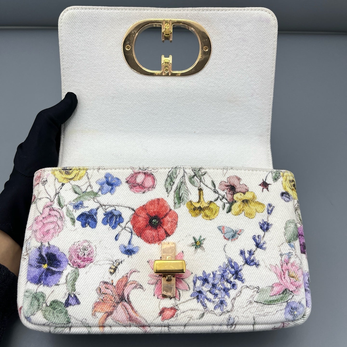 Dior - Caro - Canvas - Multicolour - (small)