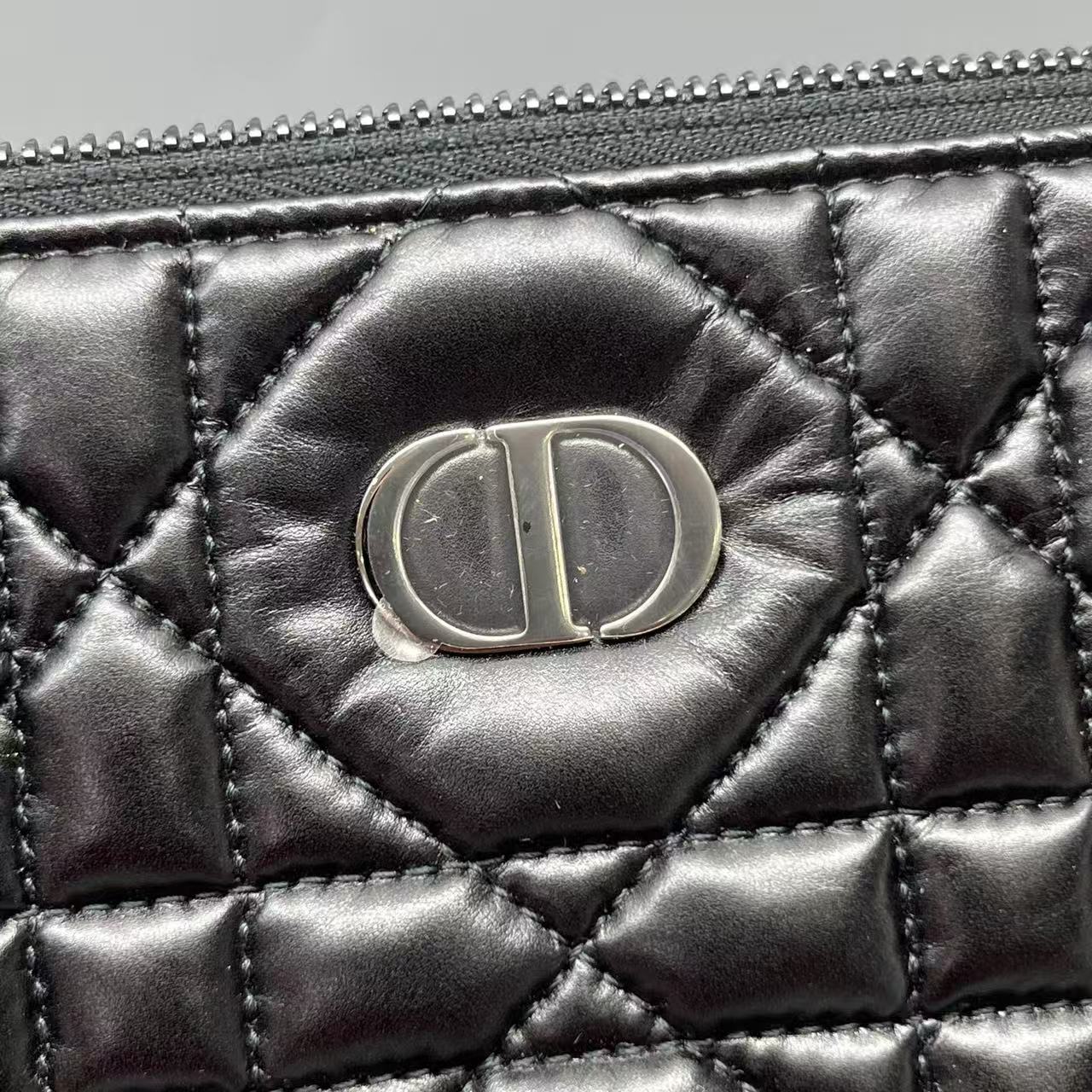 Dior - Caro Clutch - Leather - Black - (medium)
