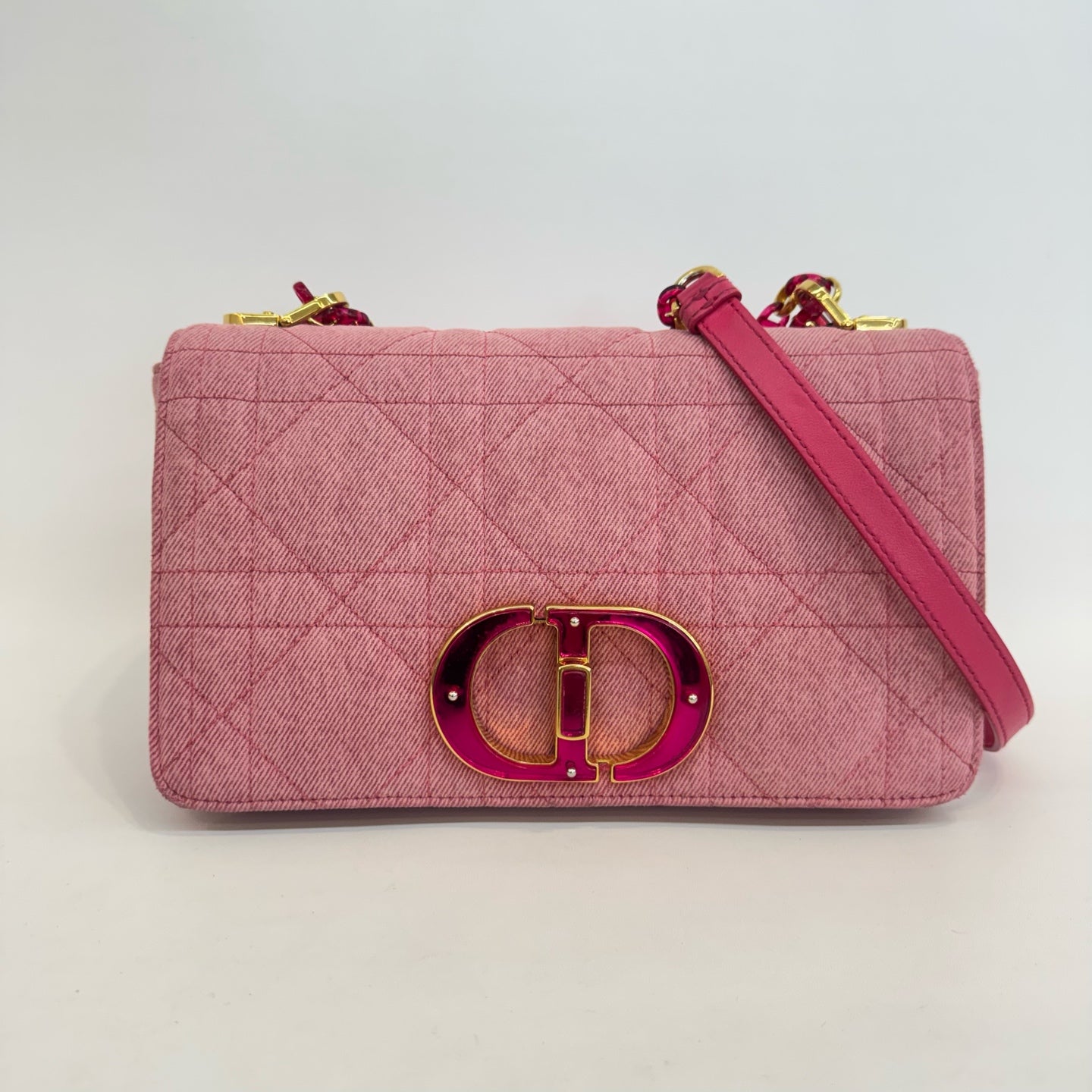 Dior - Caro - Denim - Jeans - Pink - (medium)
