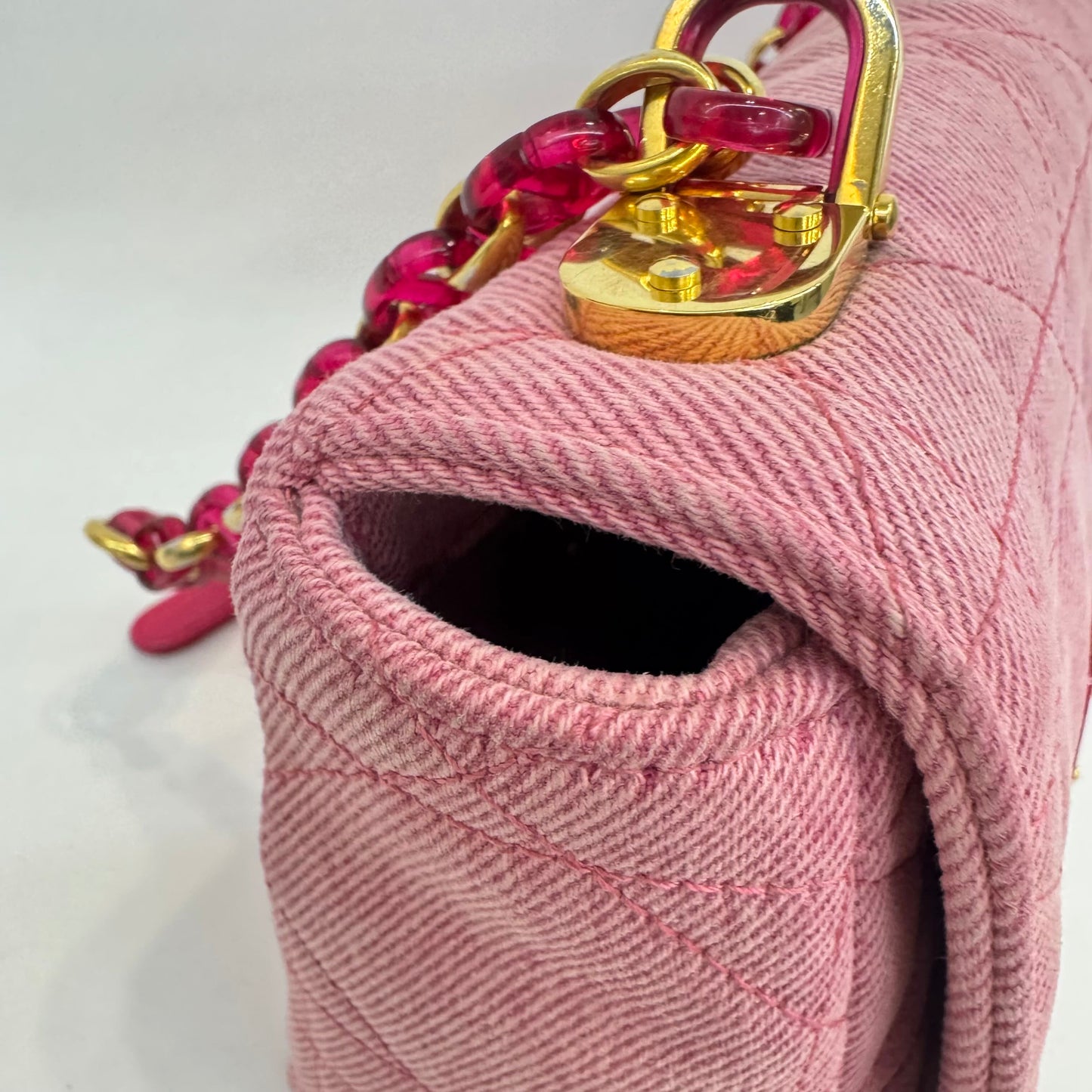 Dior - Caro - Denim - Jeans - Pink - (medium)