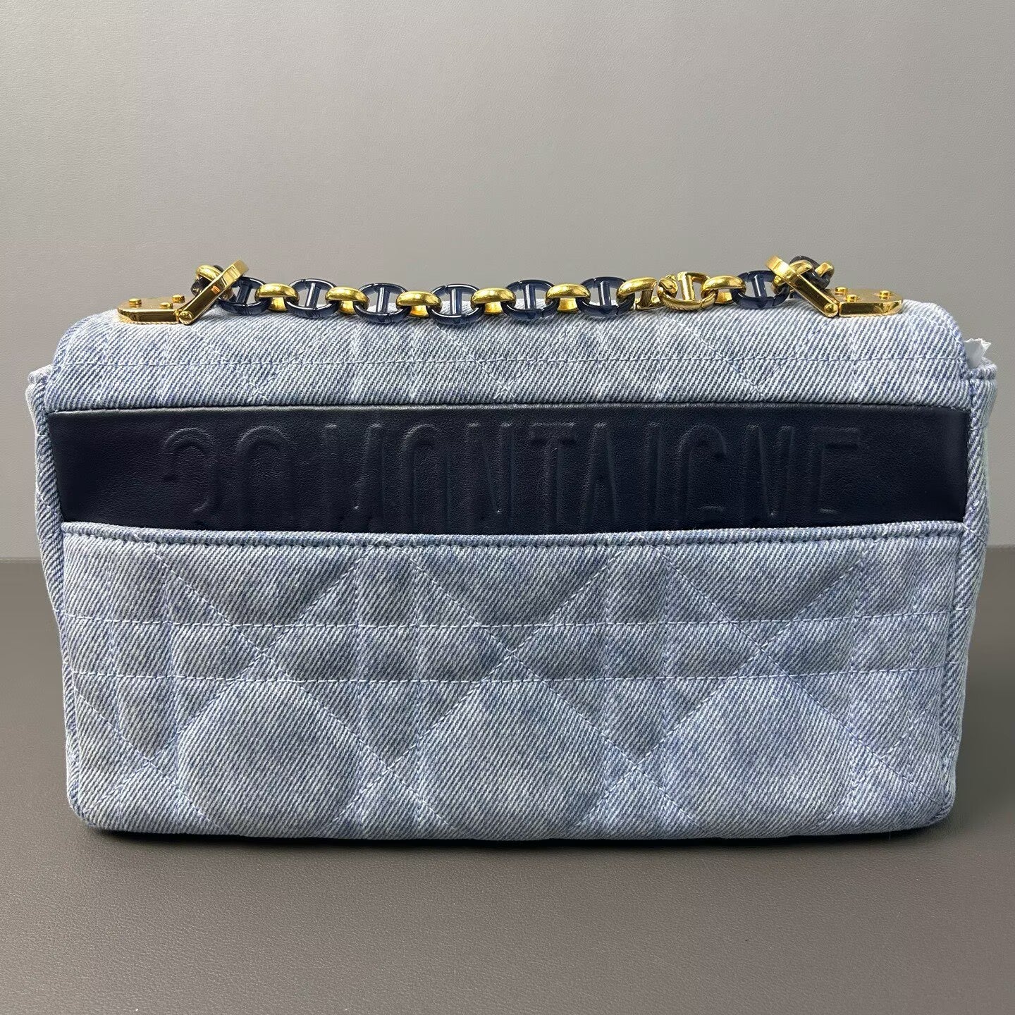 Dior - Caro - Denim - Light blue with navy accents - (Medium)