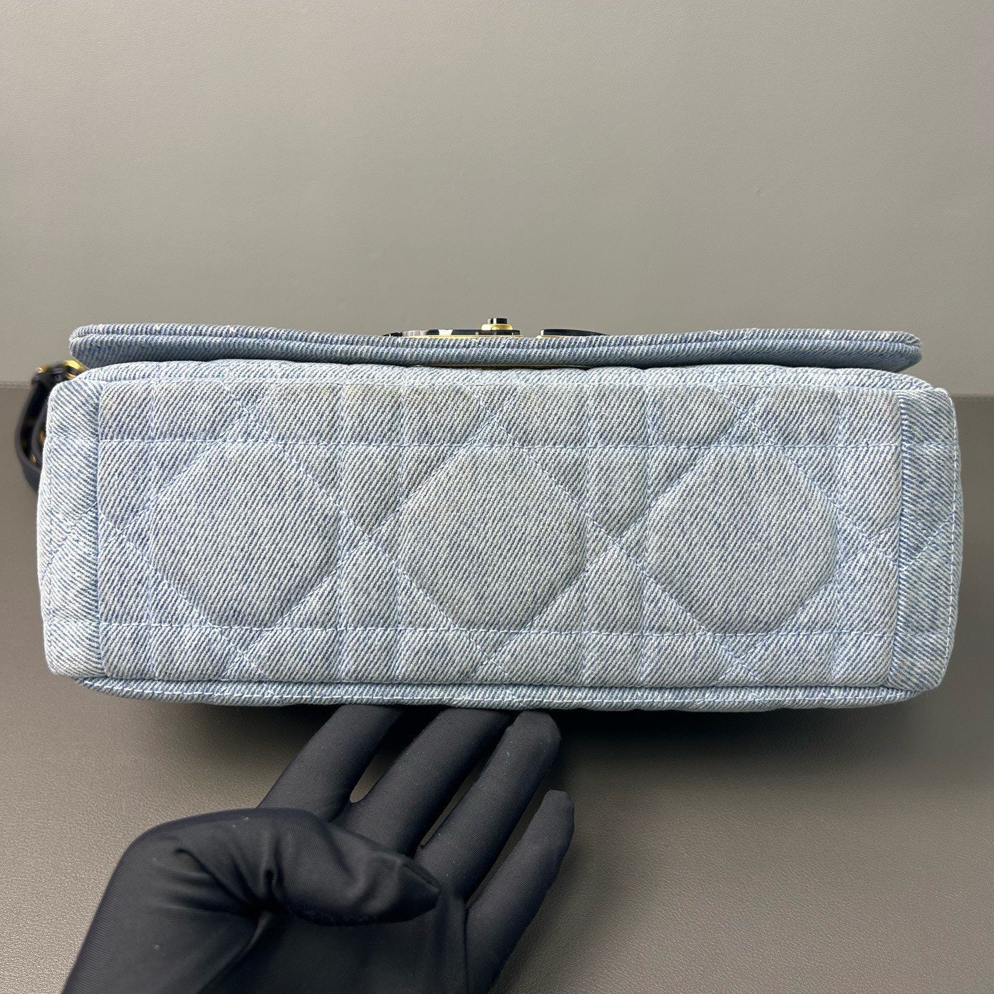Dior - Caro - Denim - Light blue with navy accents - (Medium)