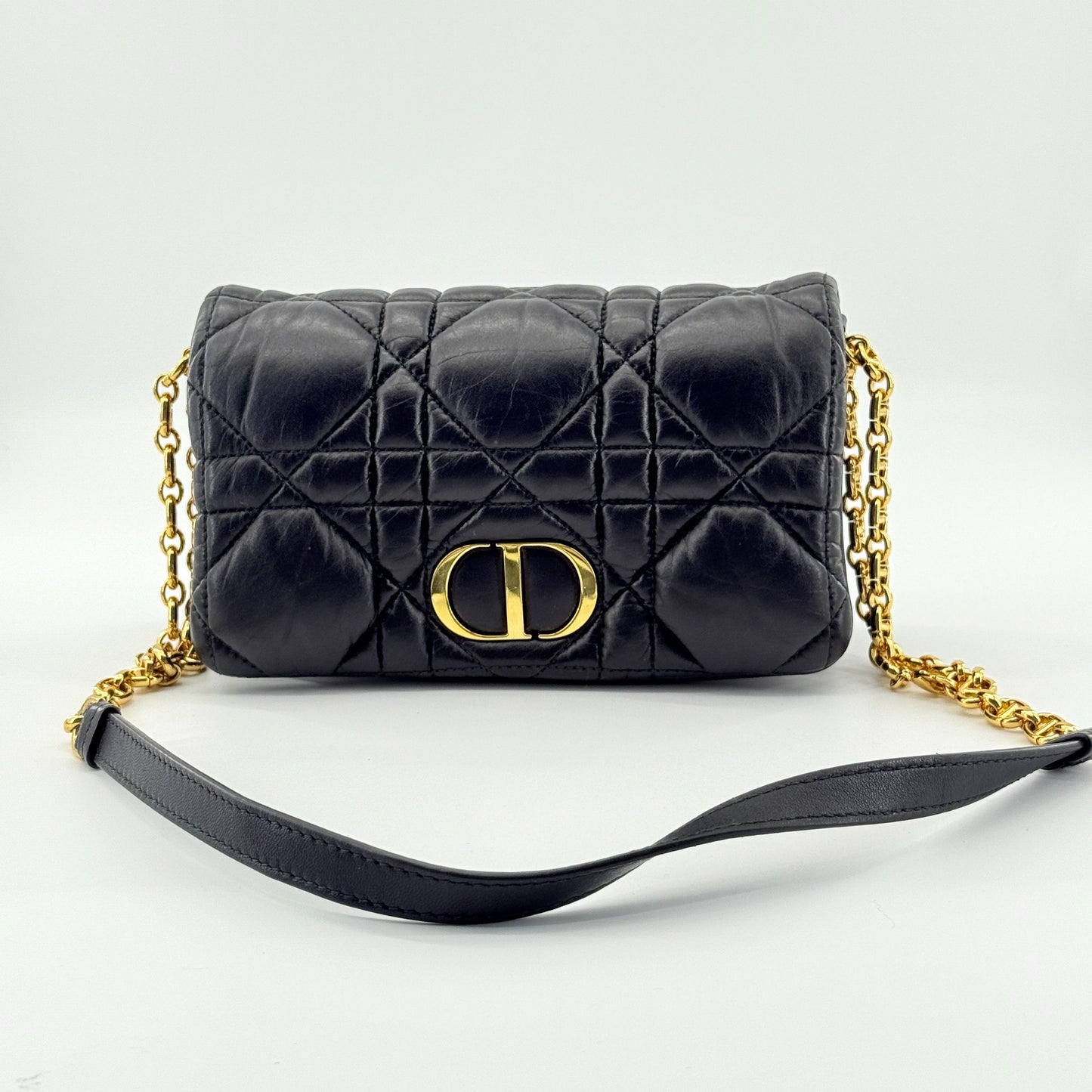 Dior - Caro - Leather - Black - (mini)