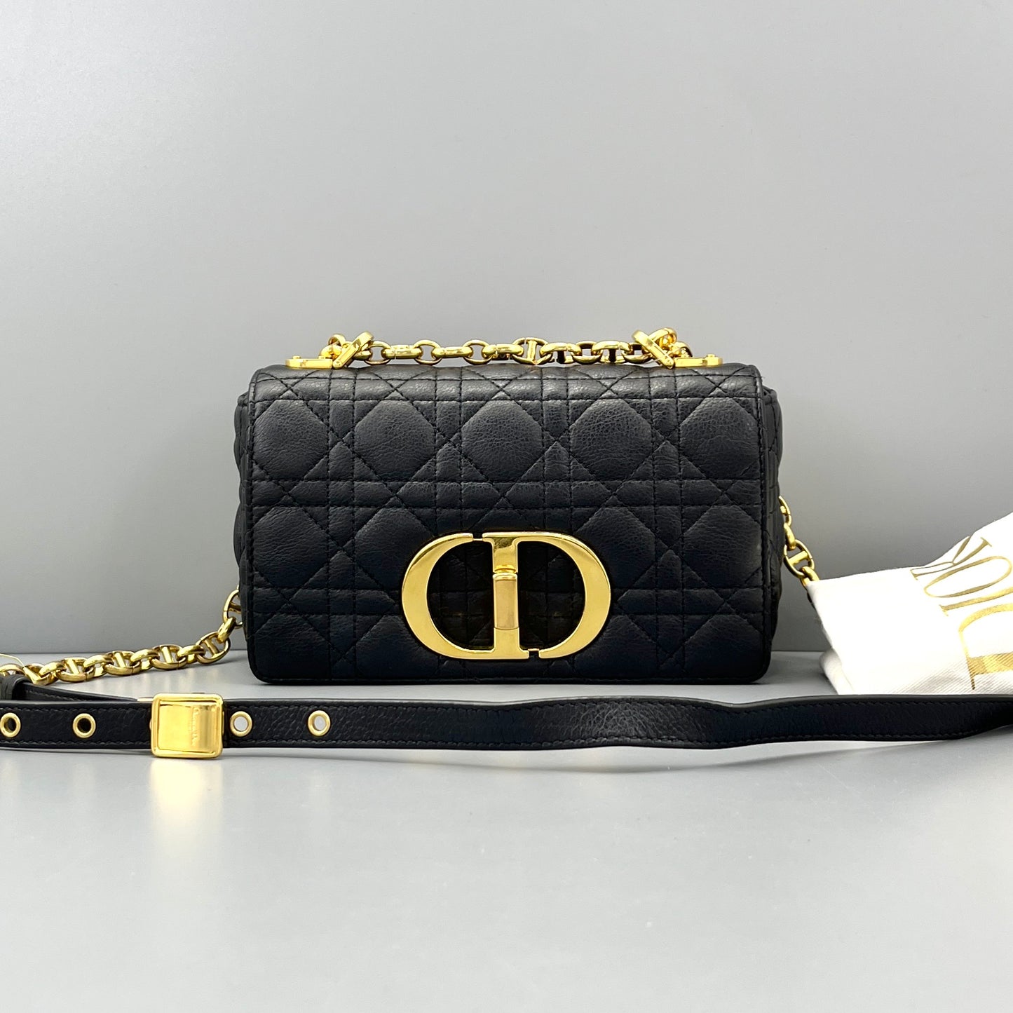 Dior - Caro - Leather - Black - (mini)