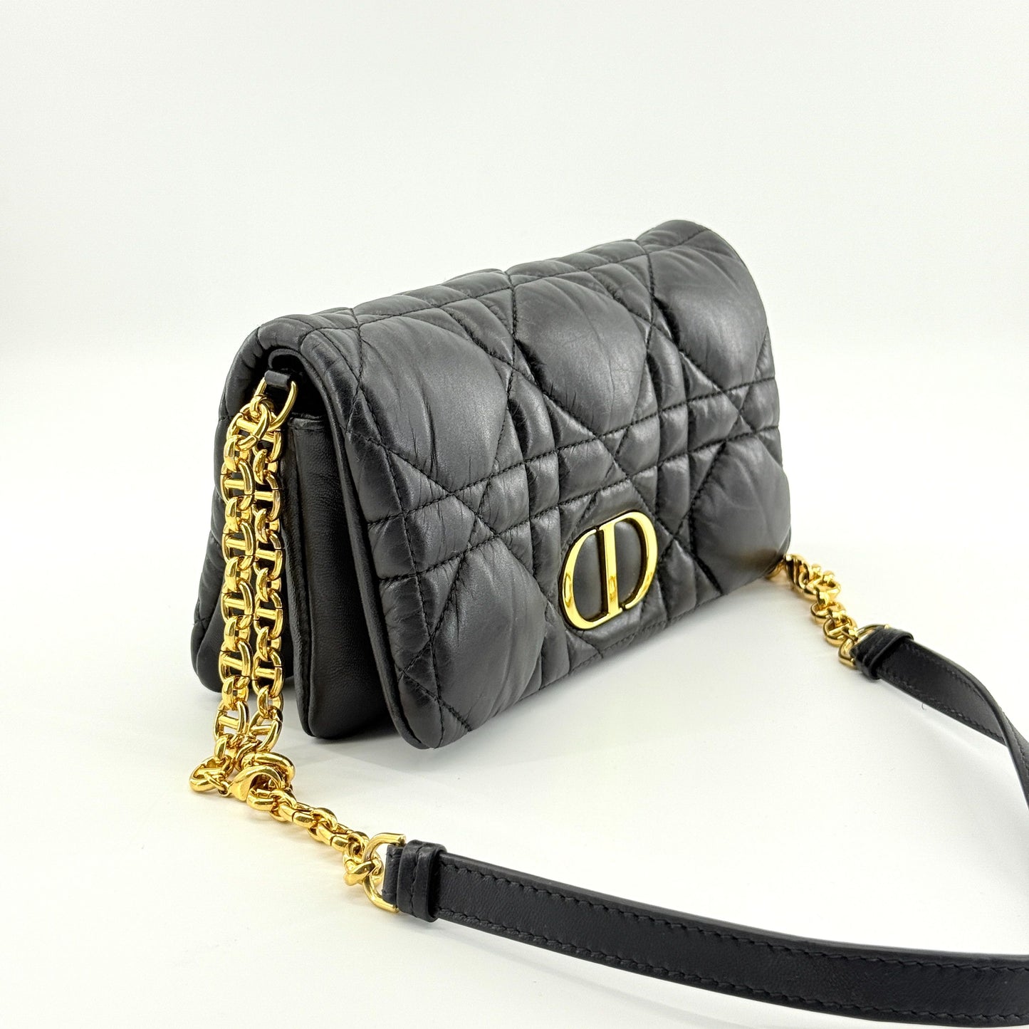 Dior - Caro - Leather - Black - (mini)