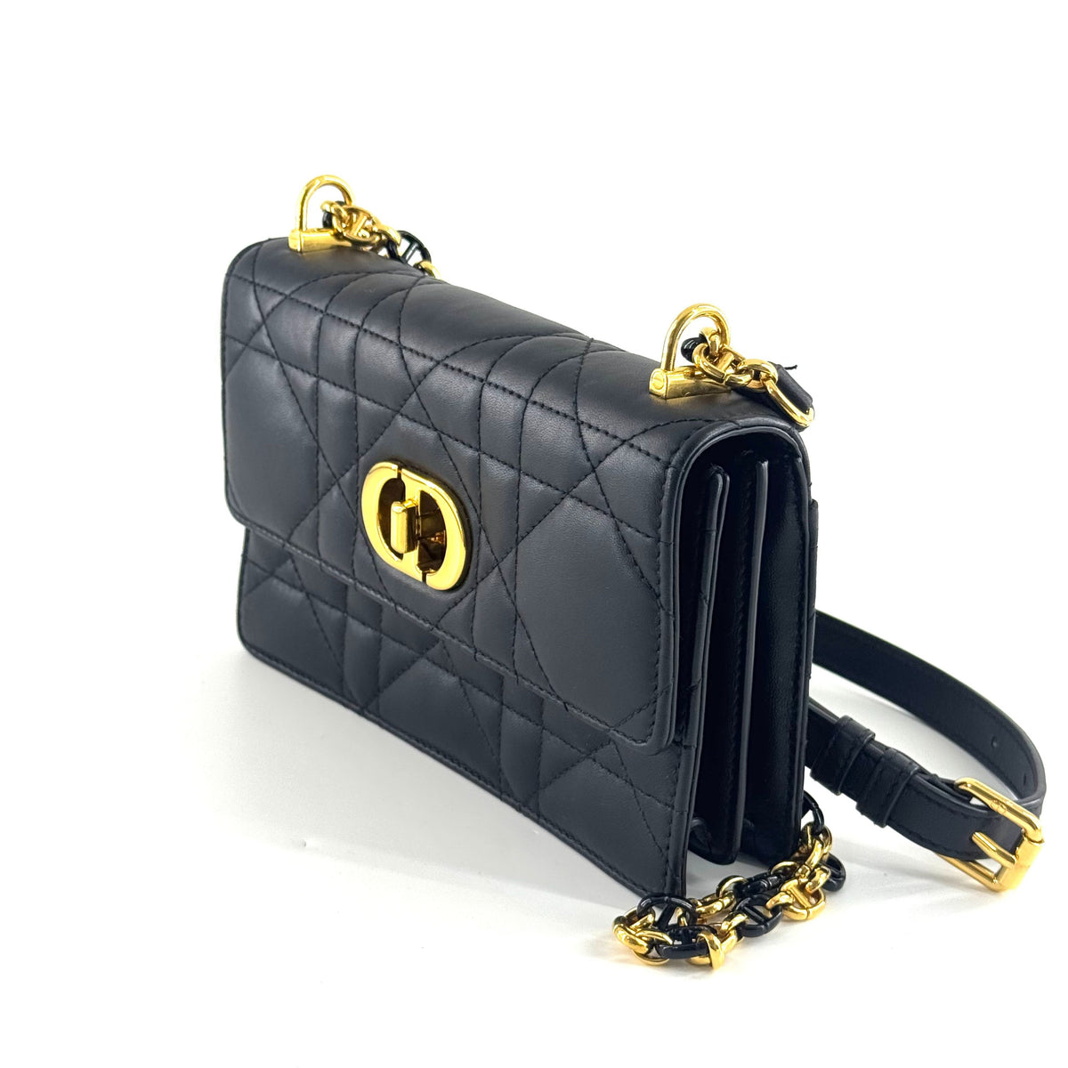 Dior - Caro - Leather - Black - (mini)