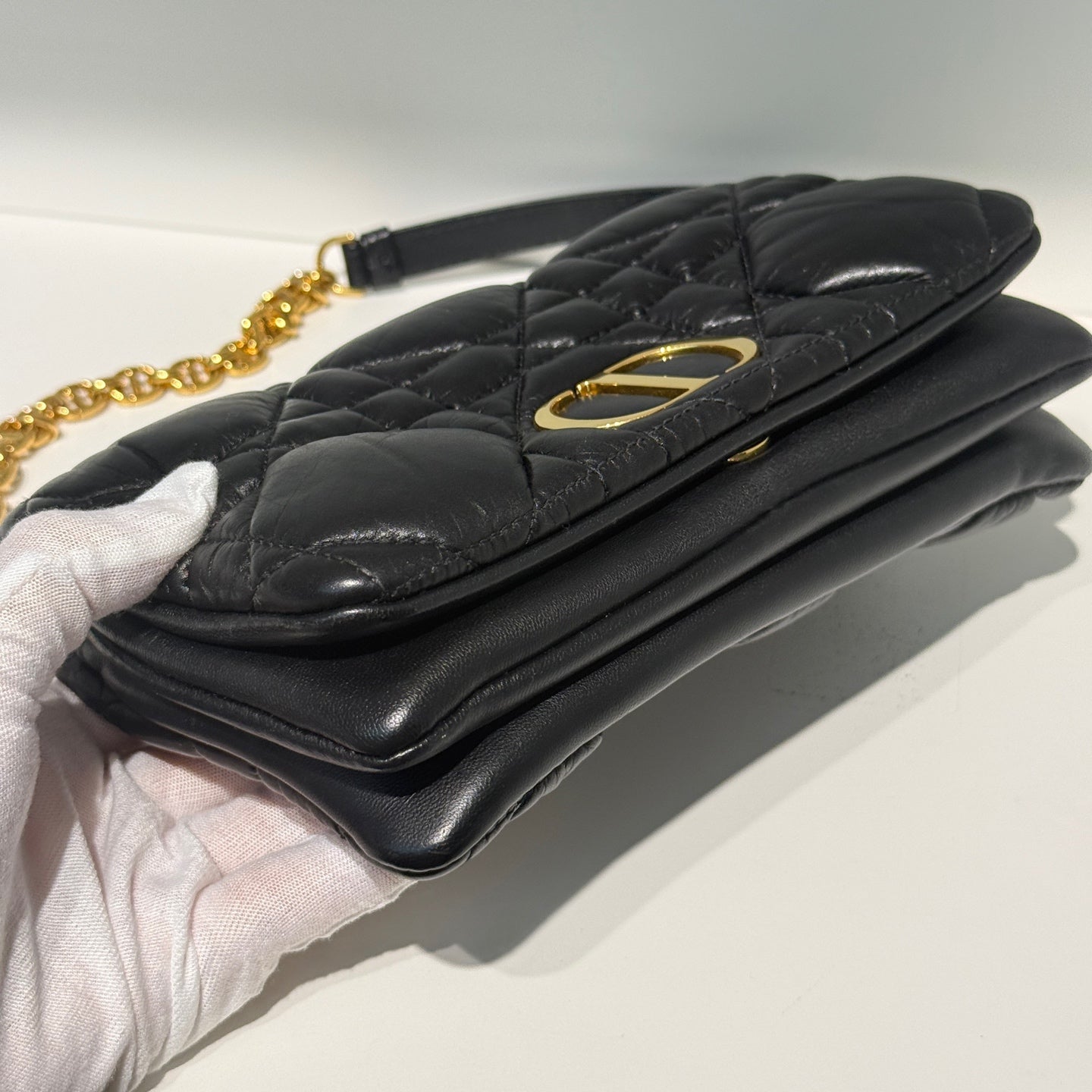 Dior - Caro - Leather - Black - (mini)
