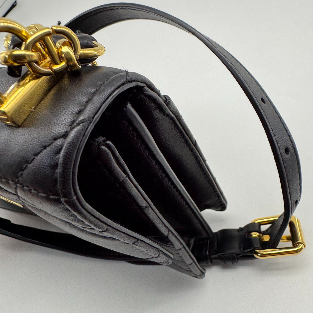 Dior - Caro - Leather - Black - (mini)