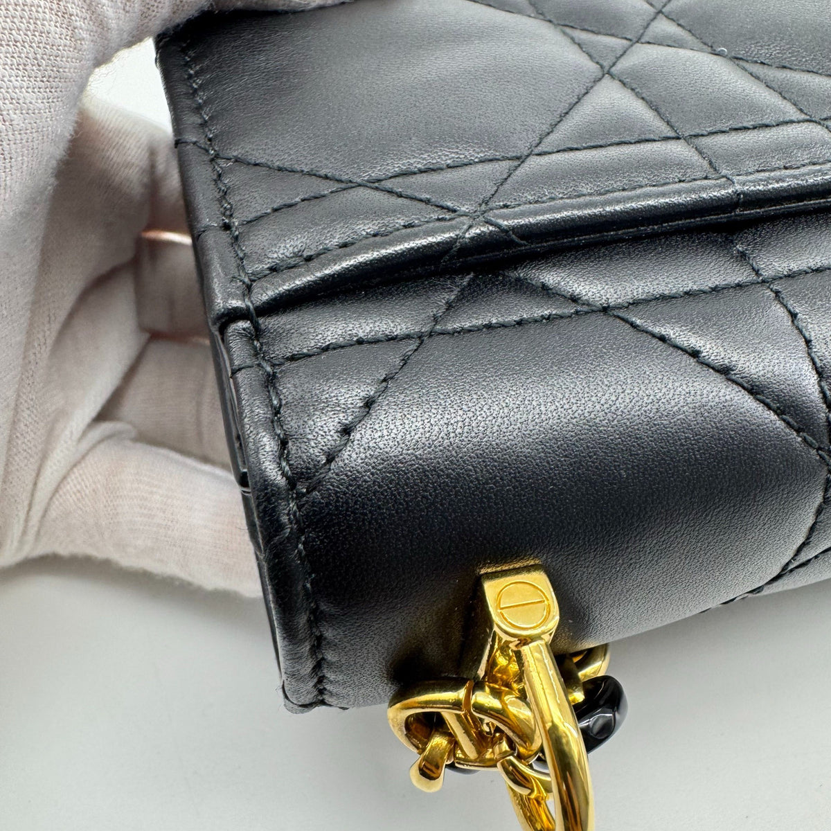 Dior - Caro - Leather - Black - (mini)