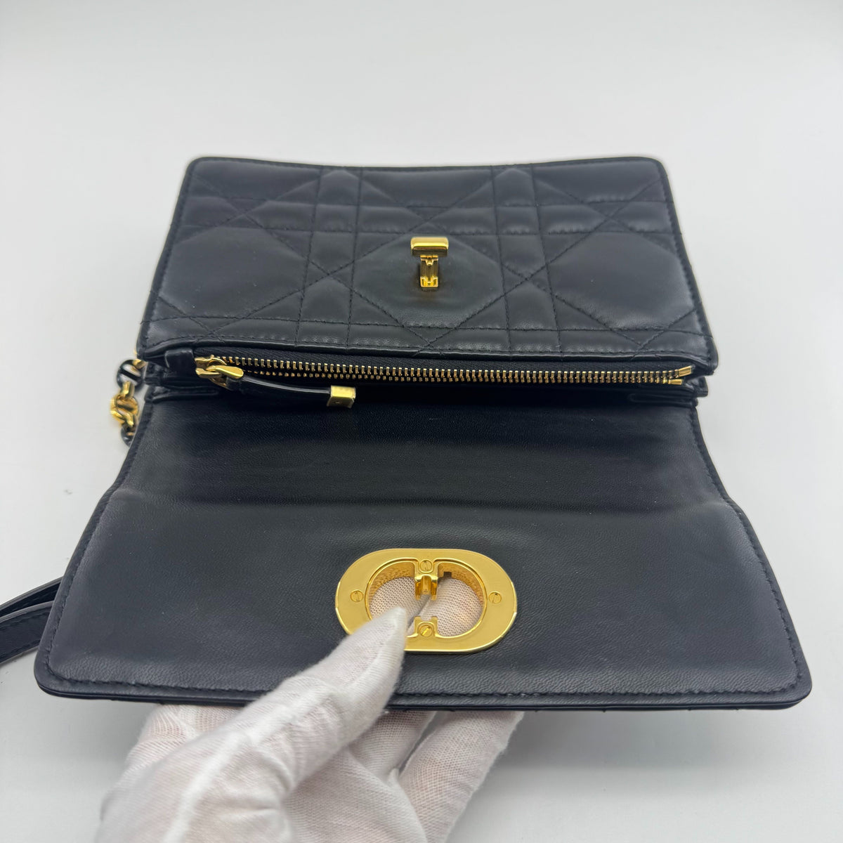 Dior - Caro - Leather - Black - (mini)