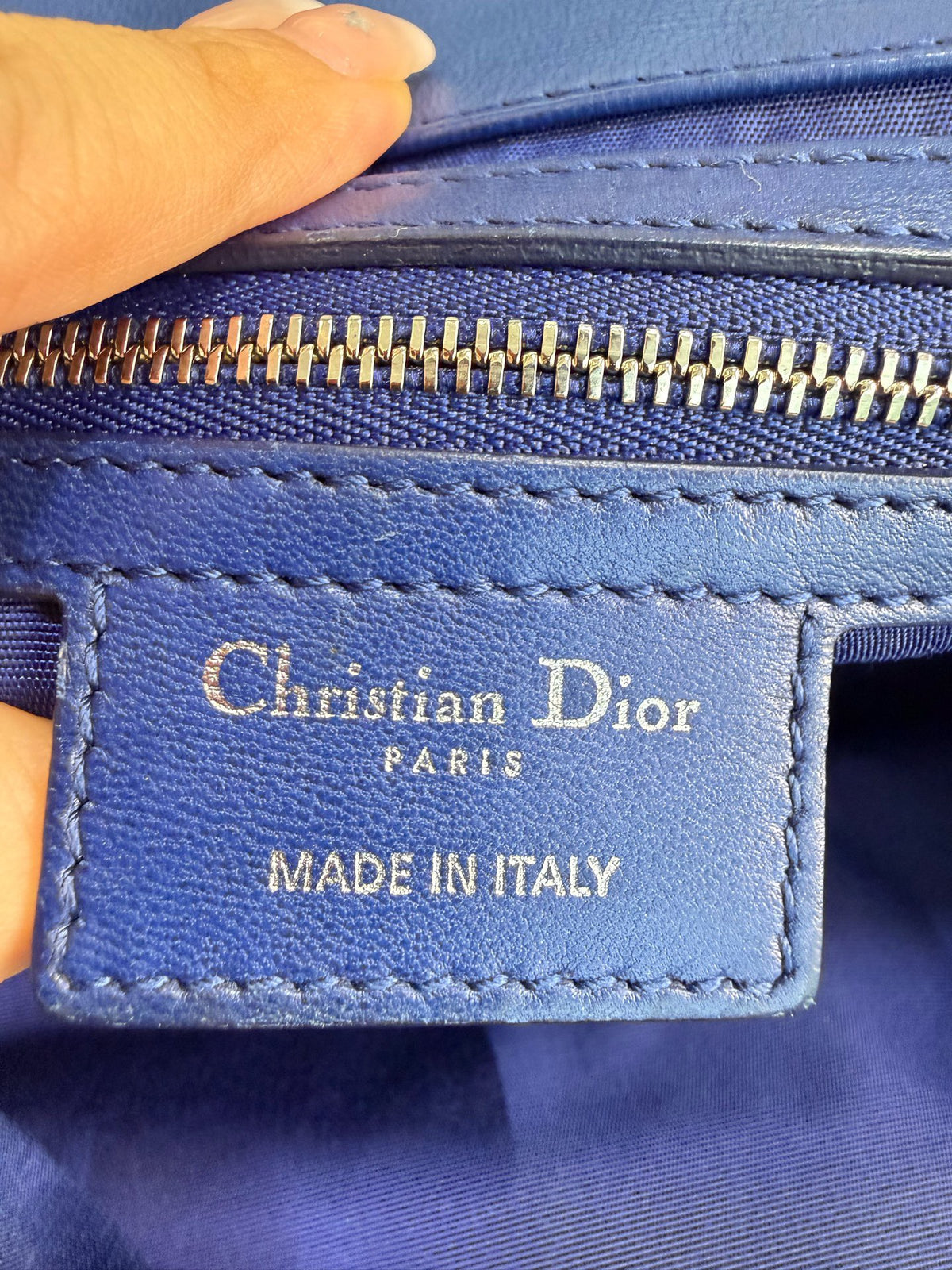 Dior - Caro - Leather - Blue