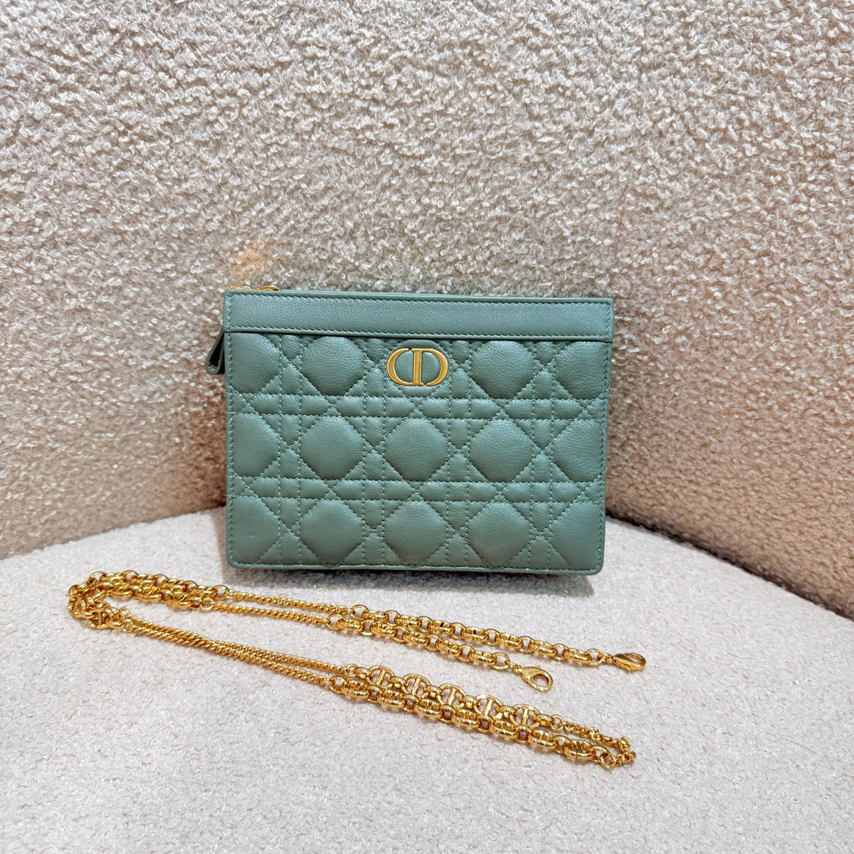 Dior - Caro - Leather - Green - (mini)