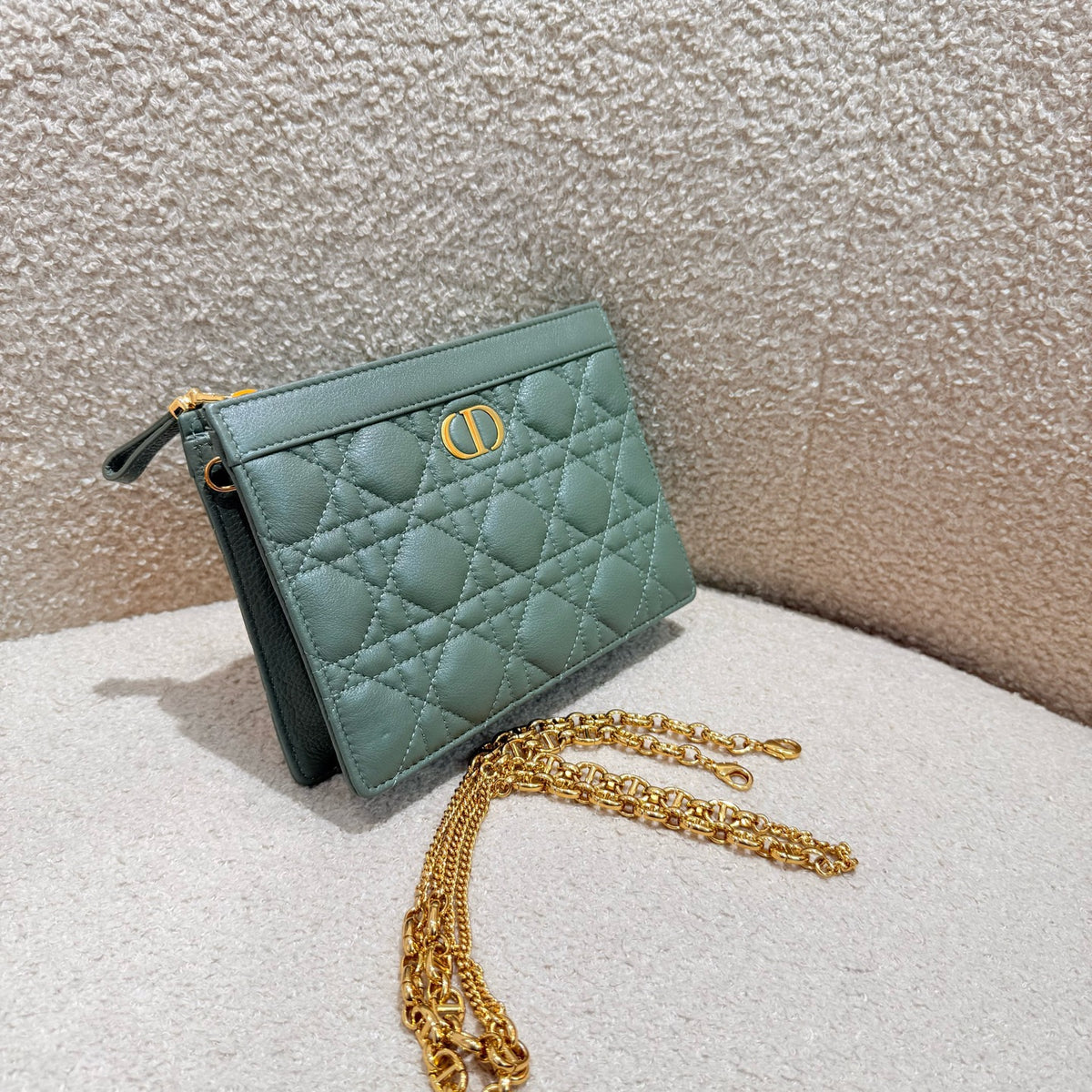 Dior - Caro - Leather - Green - (mini)