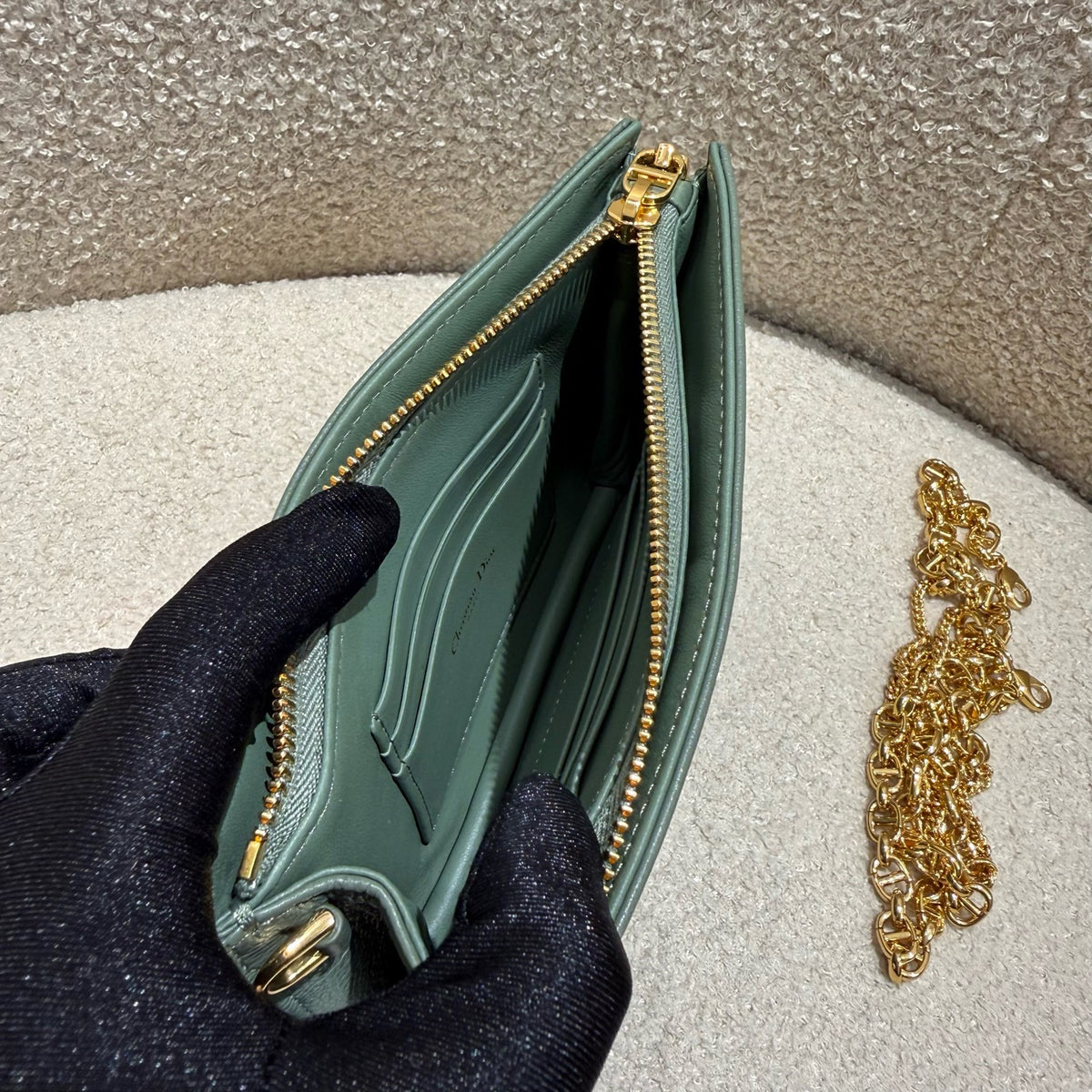 Dior - Caro - Leather - Green - (mini)