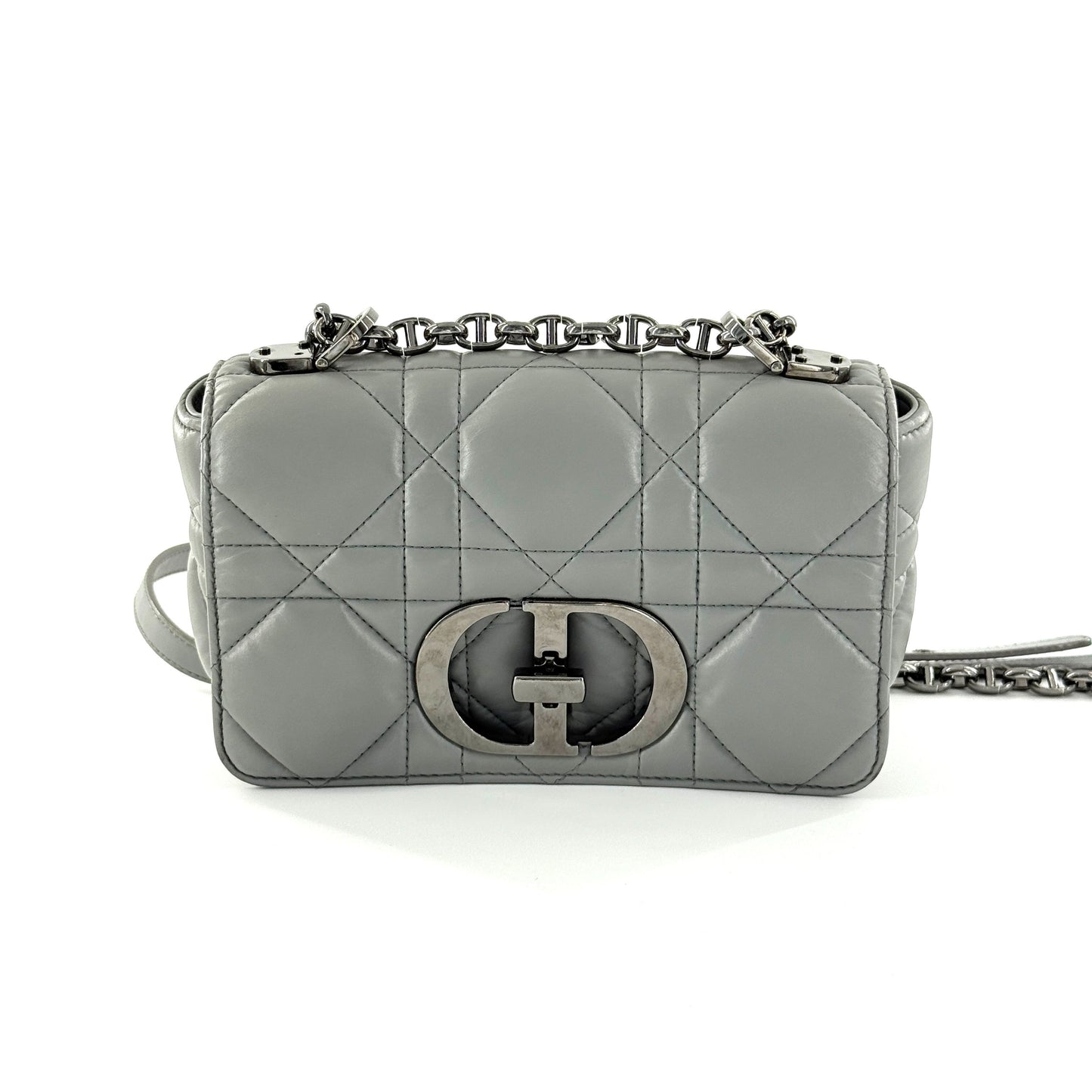 Dior - Caro - Leather - Grey - (mini)