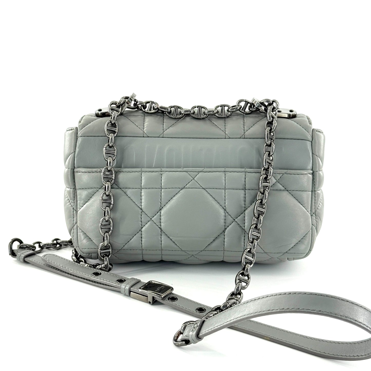 Dior - Caro - Leather - Grey - (mini)