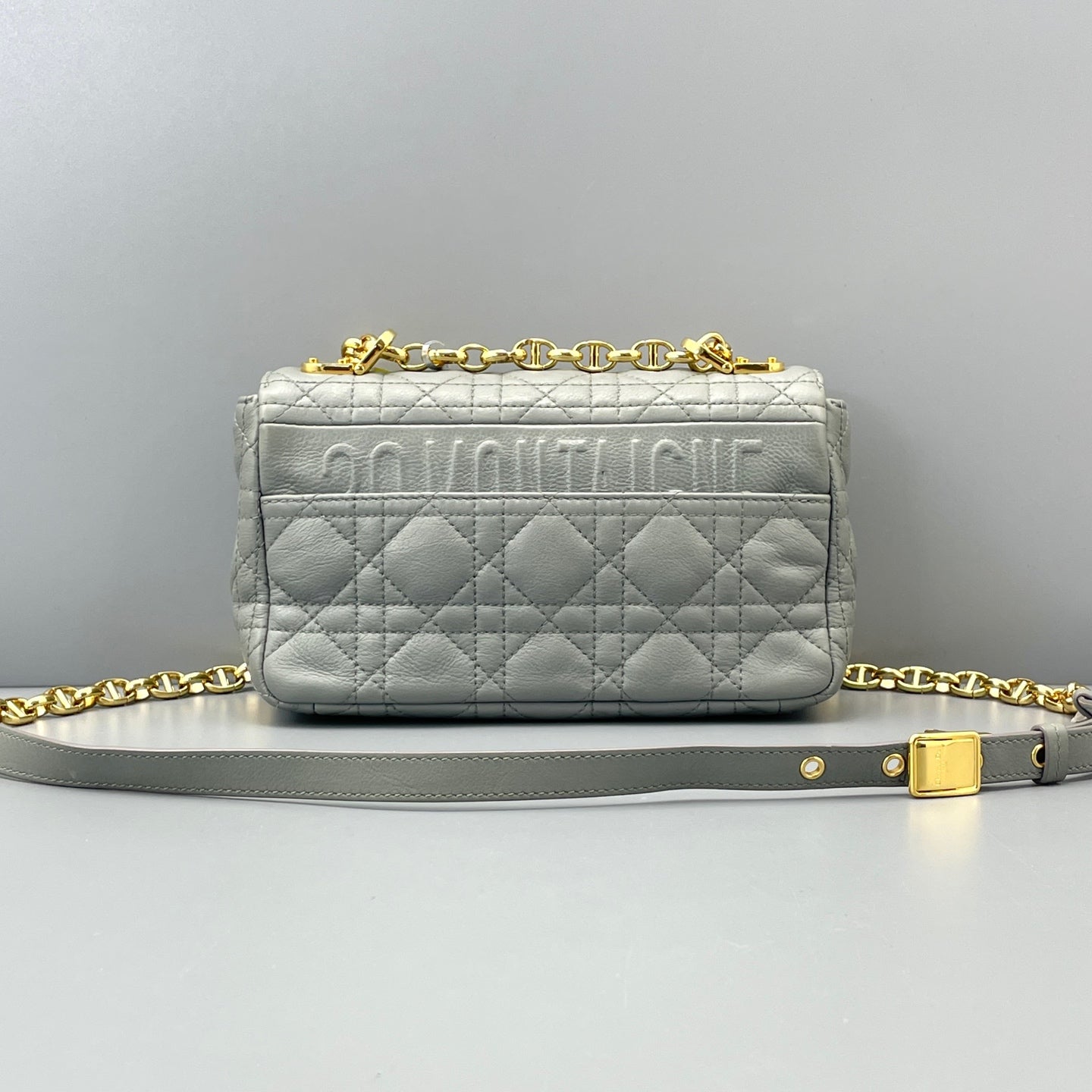 Dior - Caro - Leather - Grey - (mini)