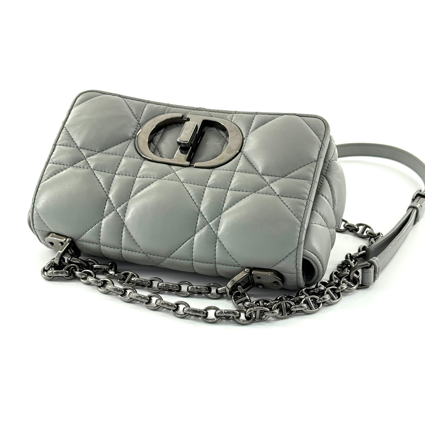 Dior - Caro - Leather - Grey - (mini)