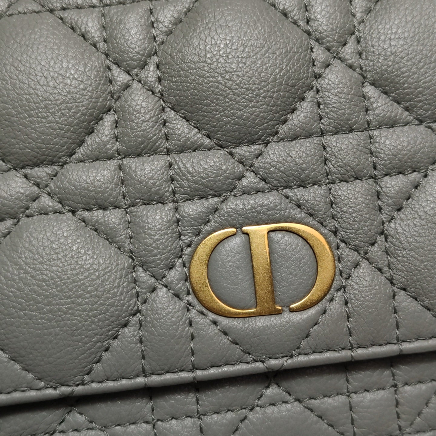 Dior - Caro - Leather - Grey - (mini)