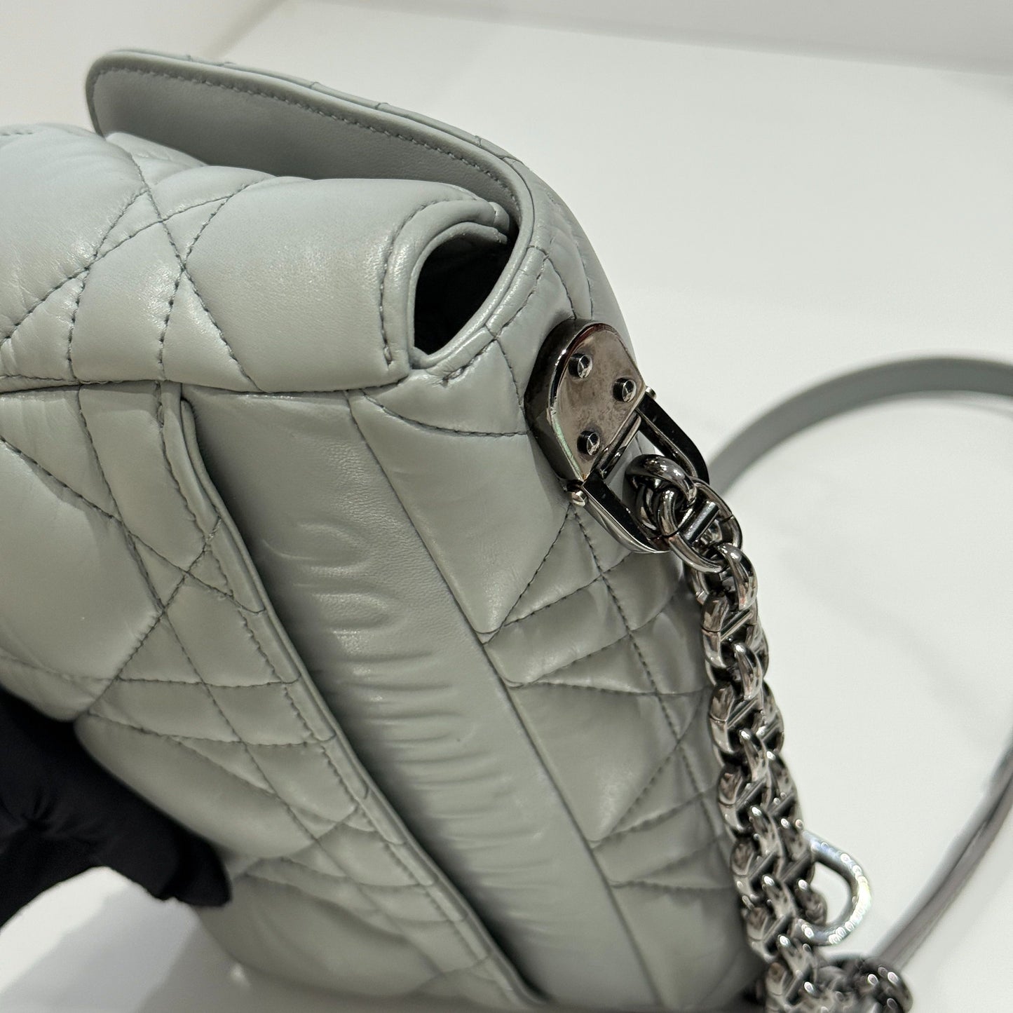 Dior - Caro - Leather - Grey - (mini)