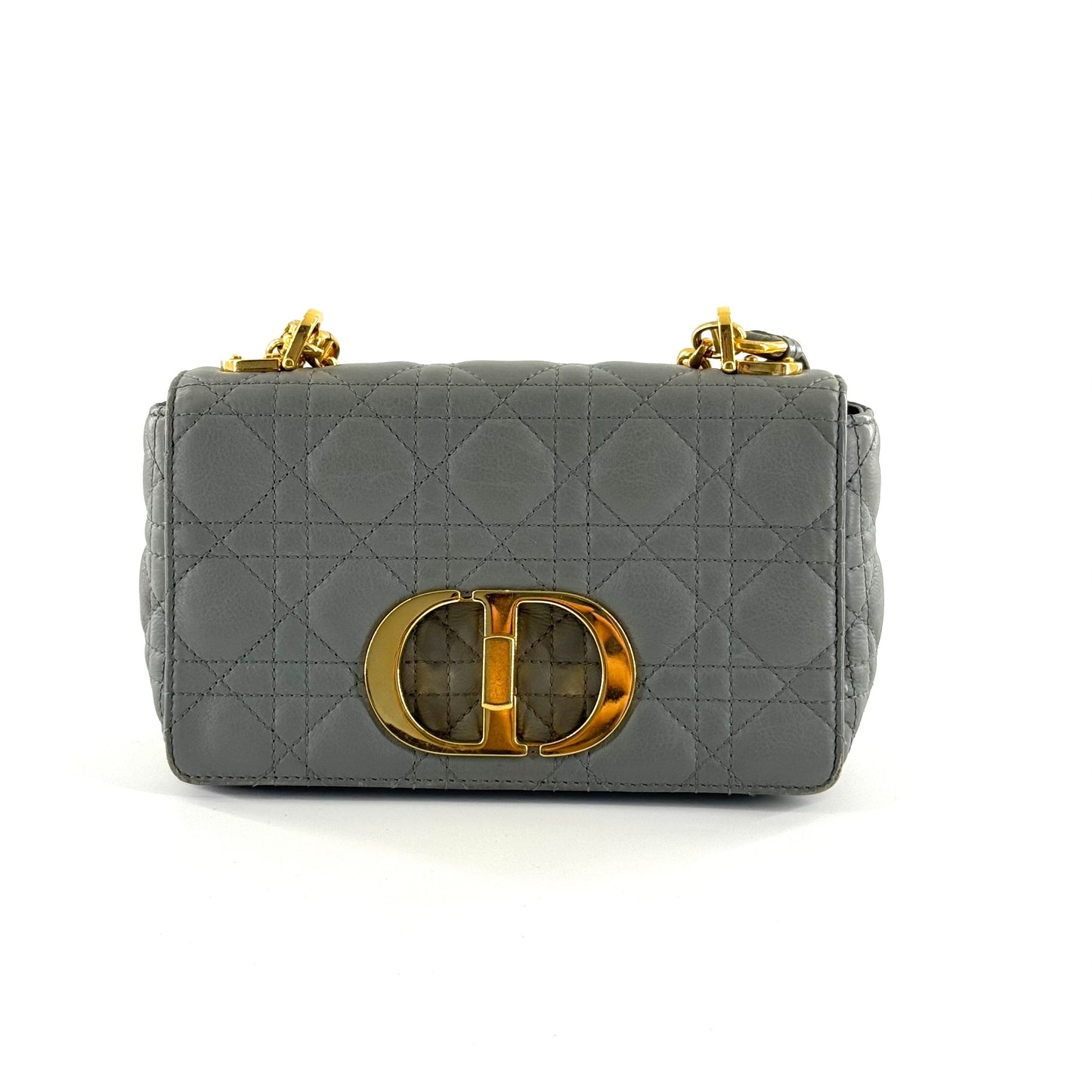 Dior - Caro - Leather - Grey - (Small)