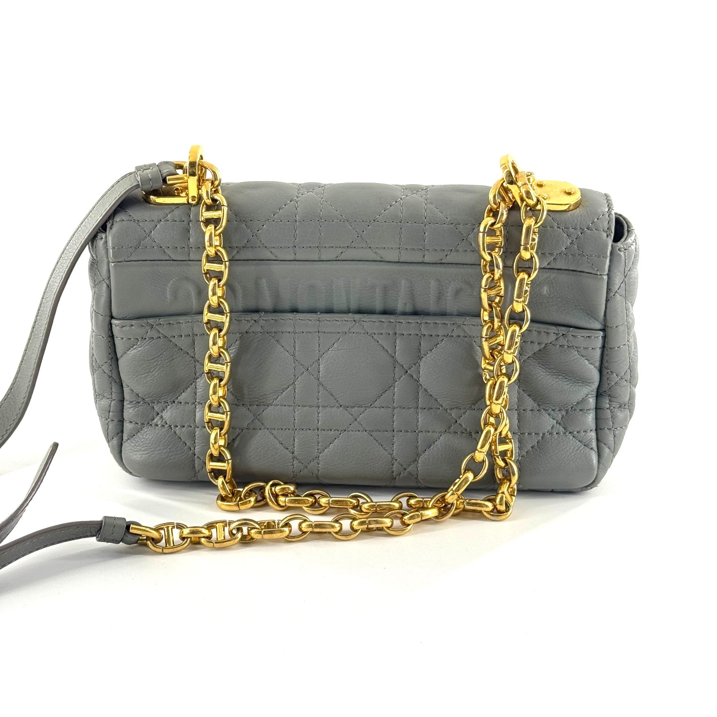 Dior - Caro - Leather - Grey - (Small)