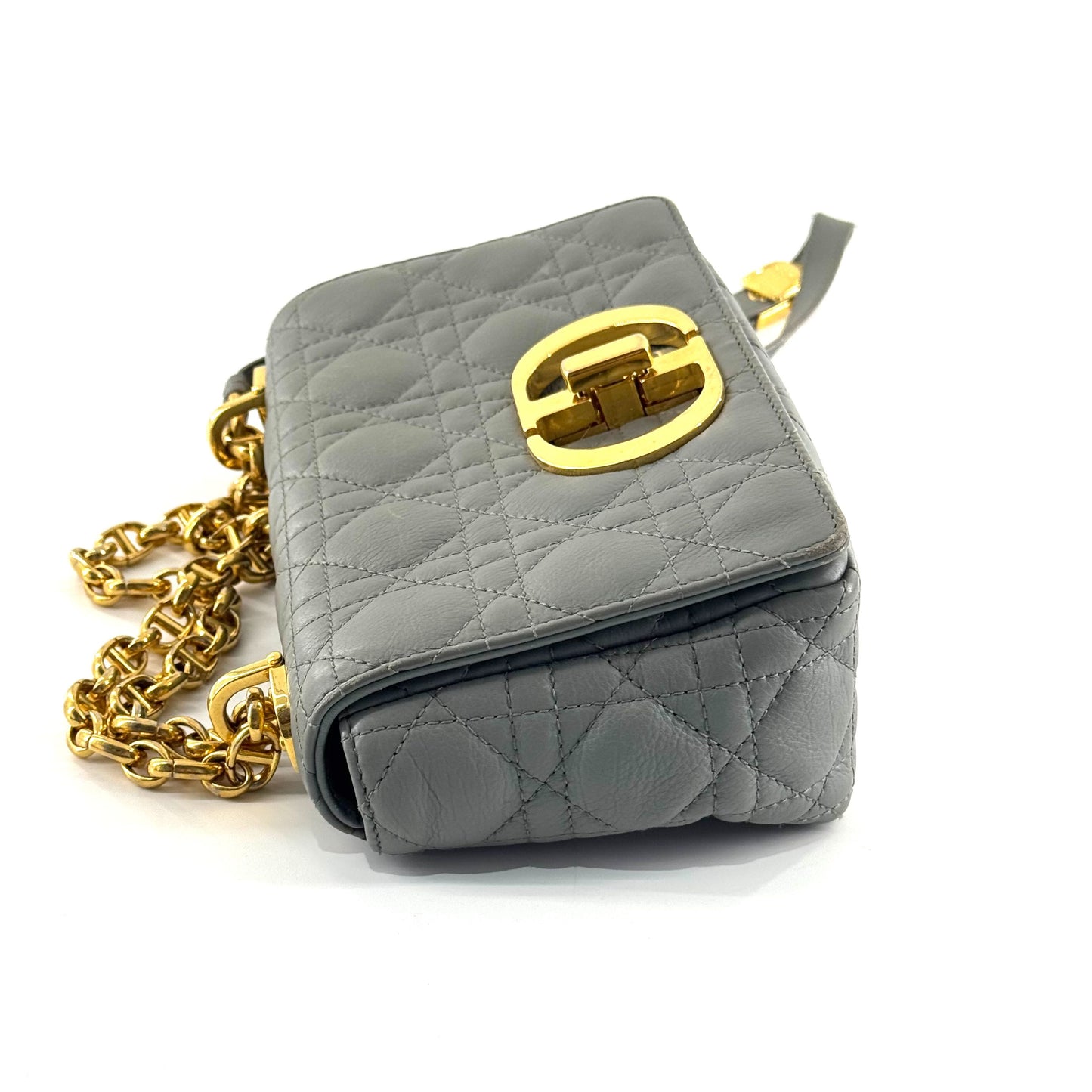Dior - Caro - Leather - Grey - (Small)